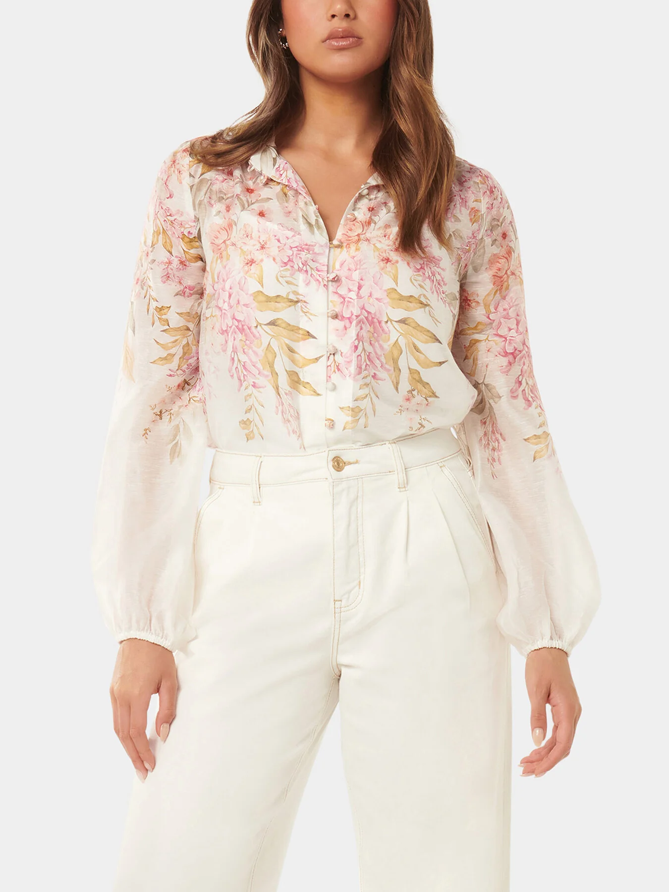 Ellidy Button Down Blouse - Image 6