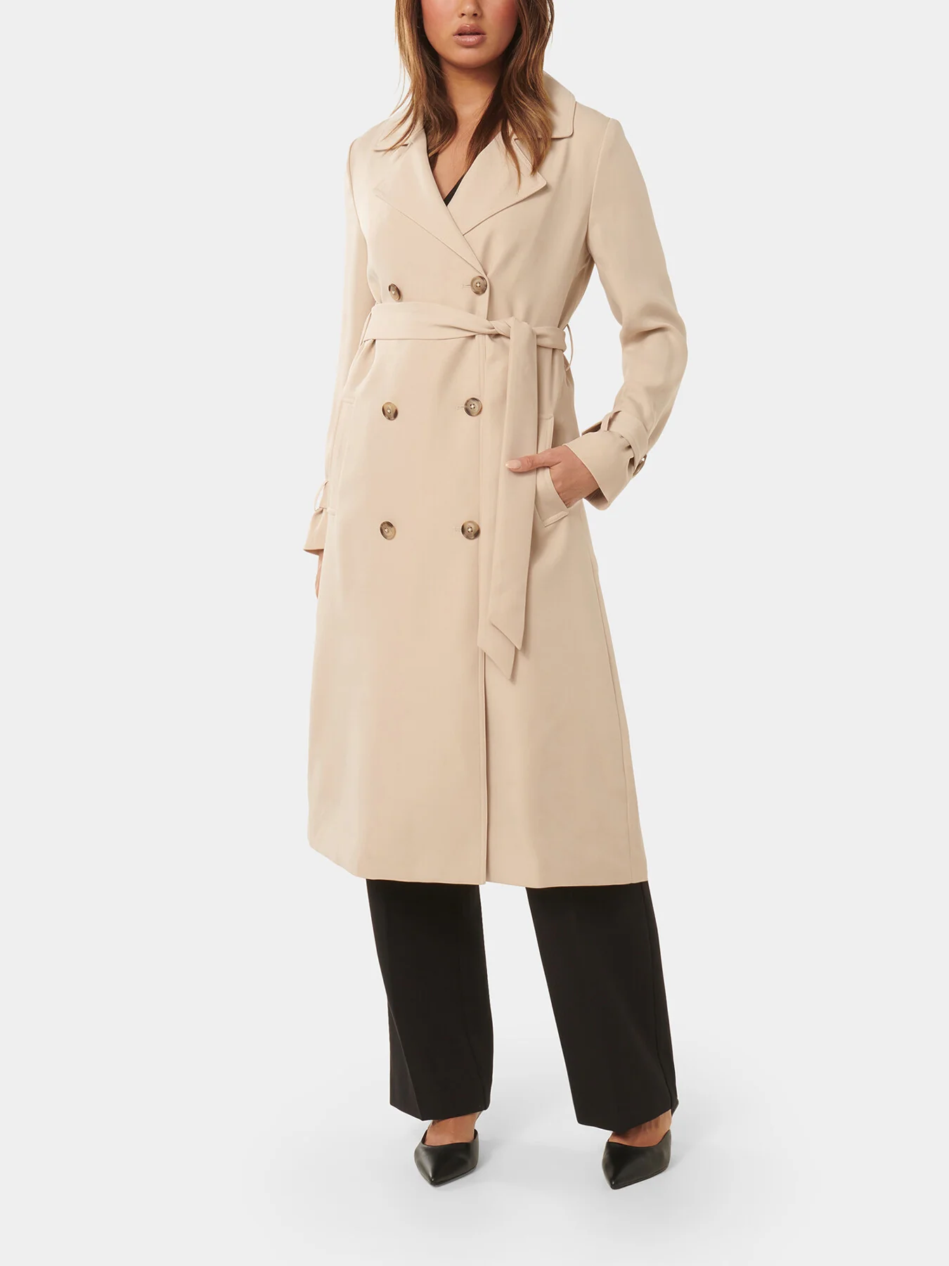 Natasha Soft Trench Coat - Image 2