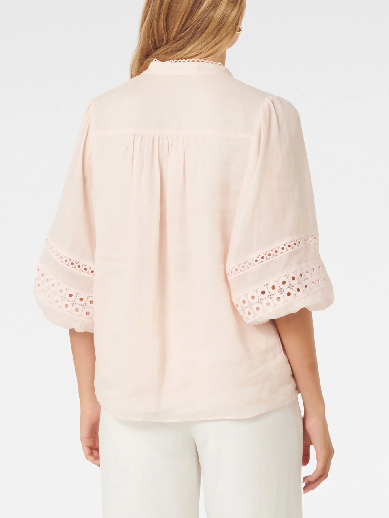 Tatiana Trim Insert Blouse - Image 3