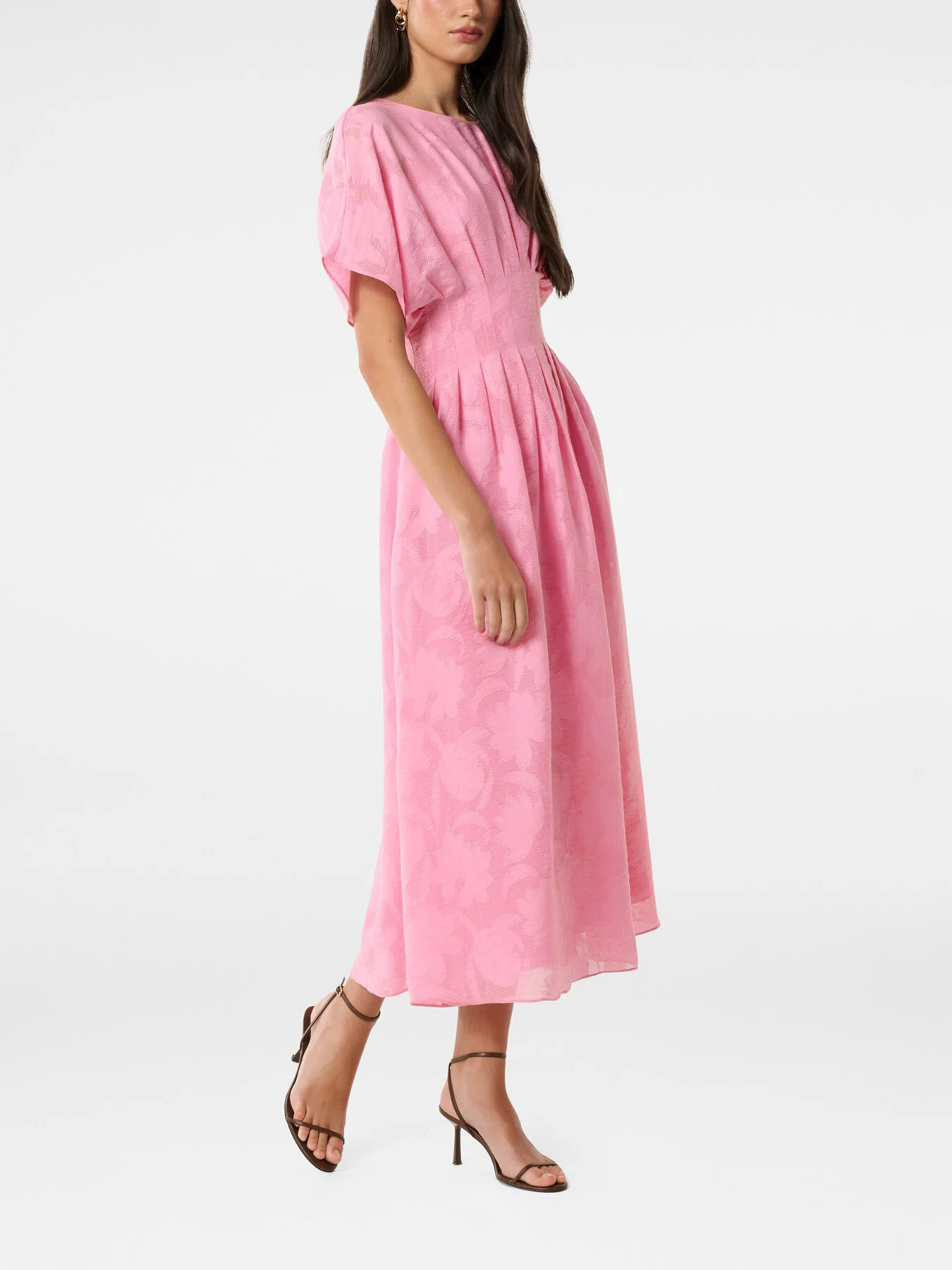 Eve Jacquard Seam Midi Dress - Image 6