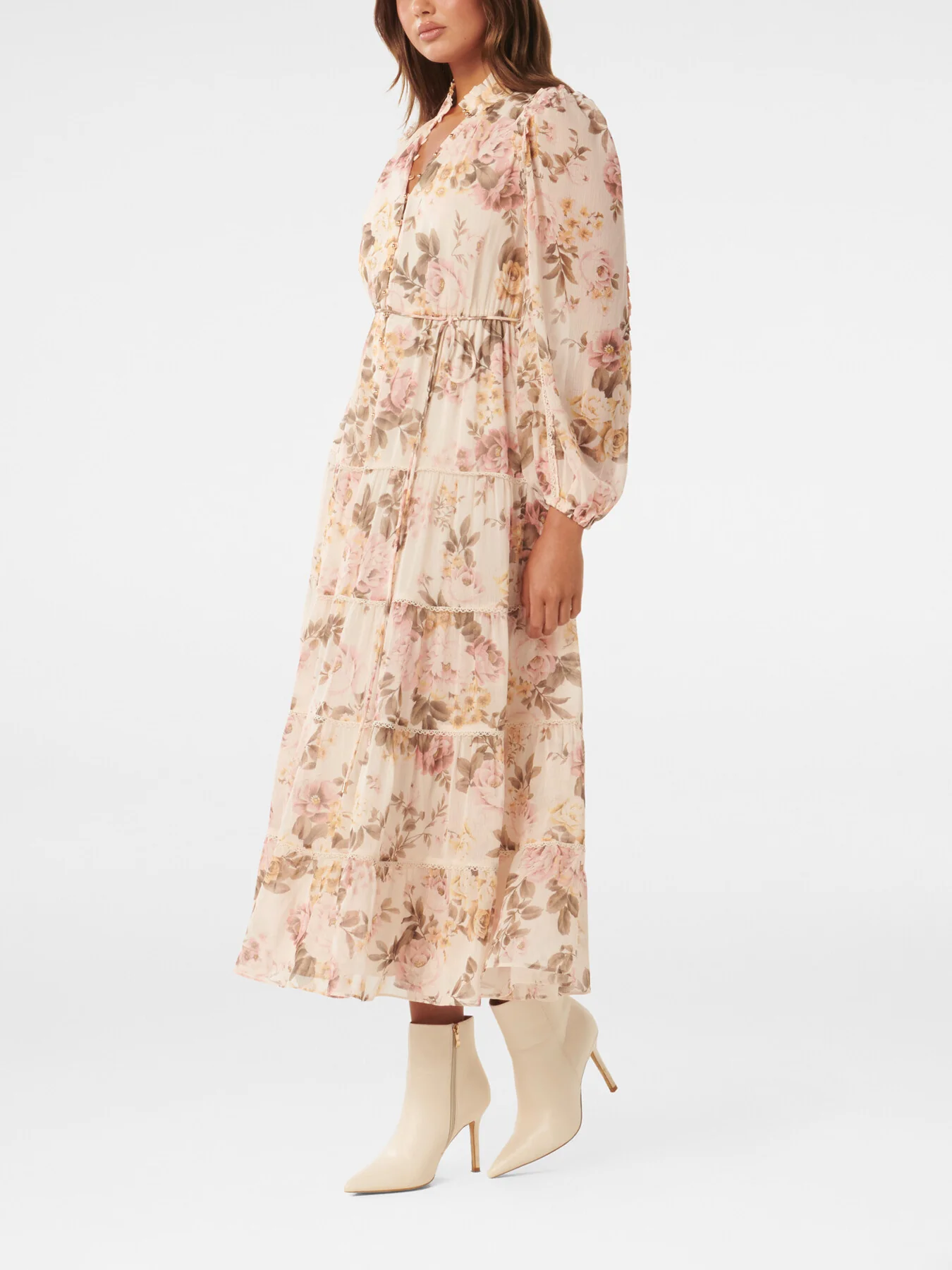 Jessie Button Down Midi Dress - Image 4