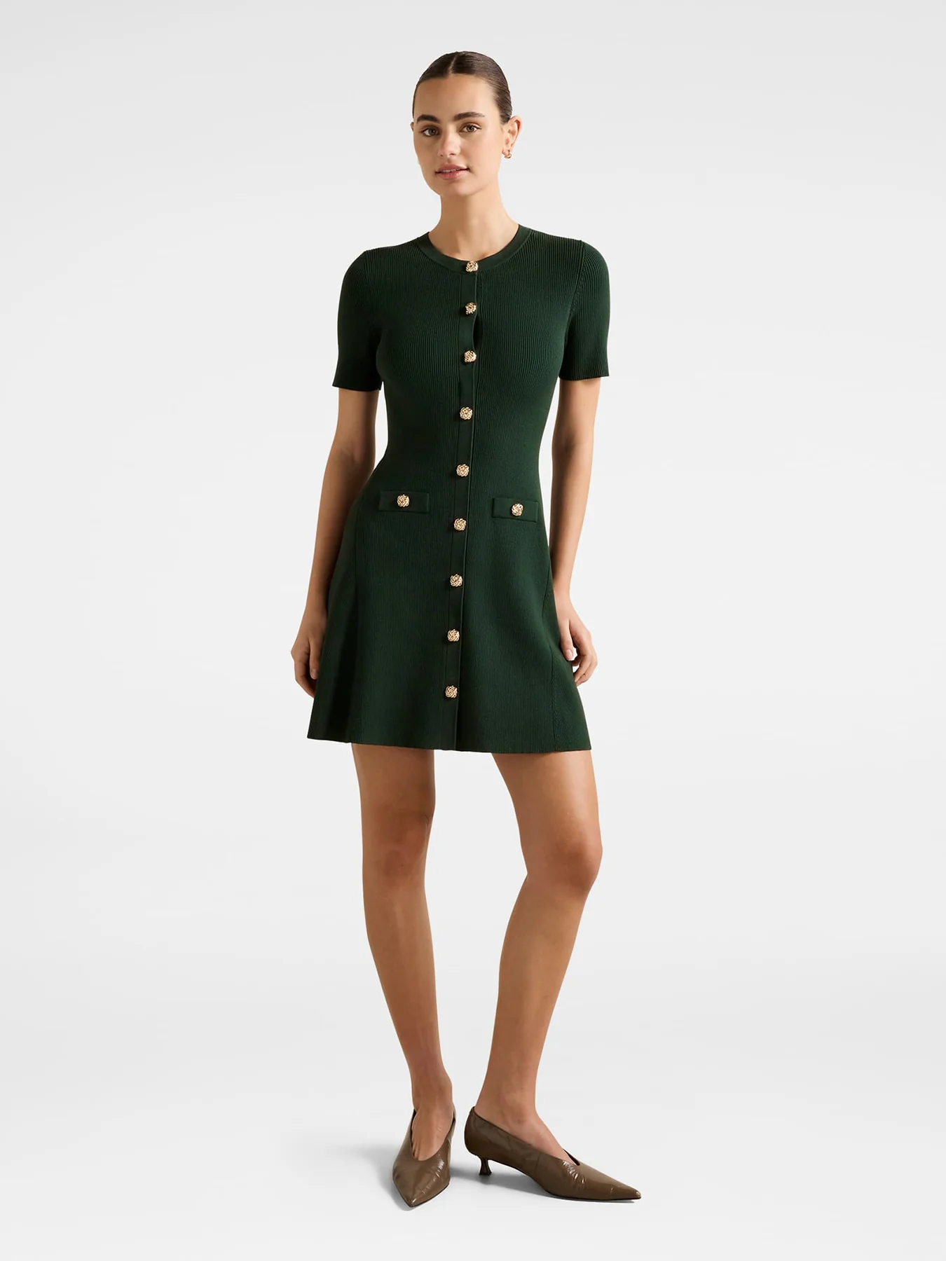 Mallory Knitted Mini Dress - Image 2