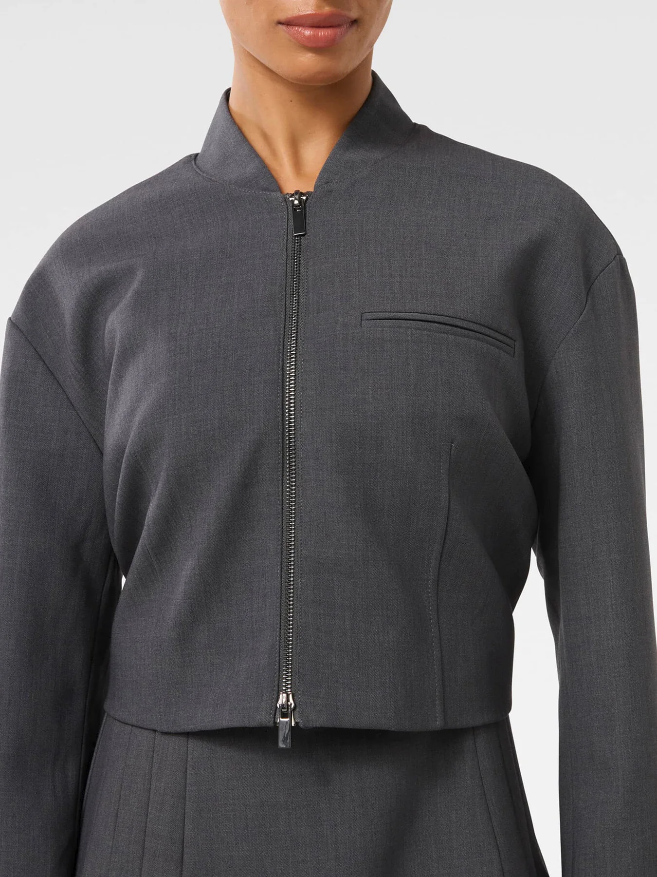 Maddison Petite Formal Bomber Jacket - Image 5