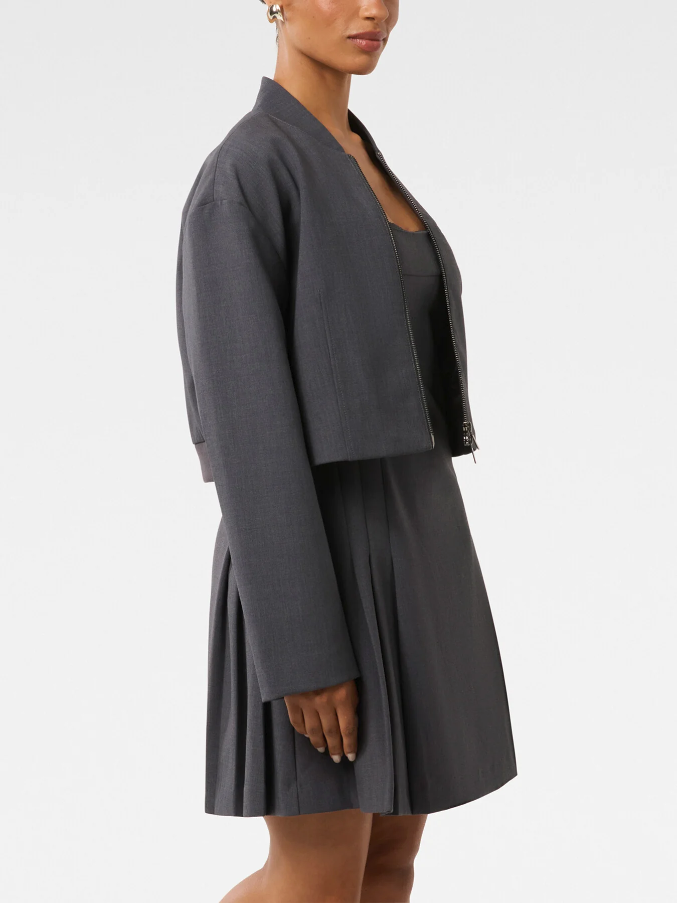 Maddison Petite Formal Bomber Jacket - Image 6