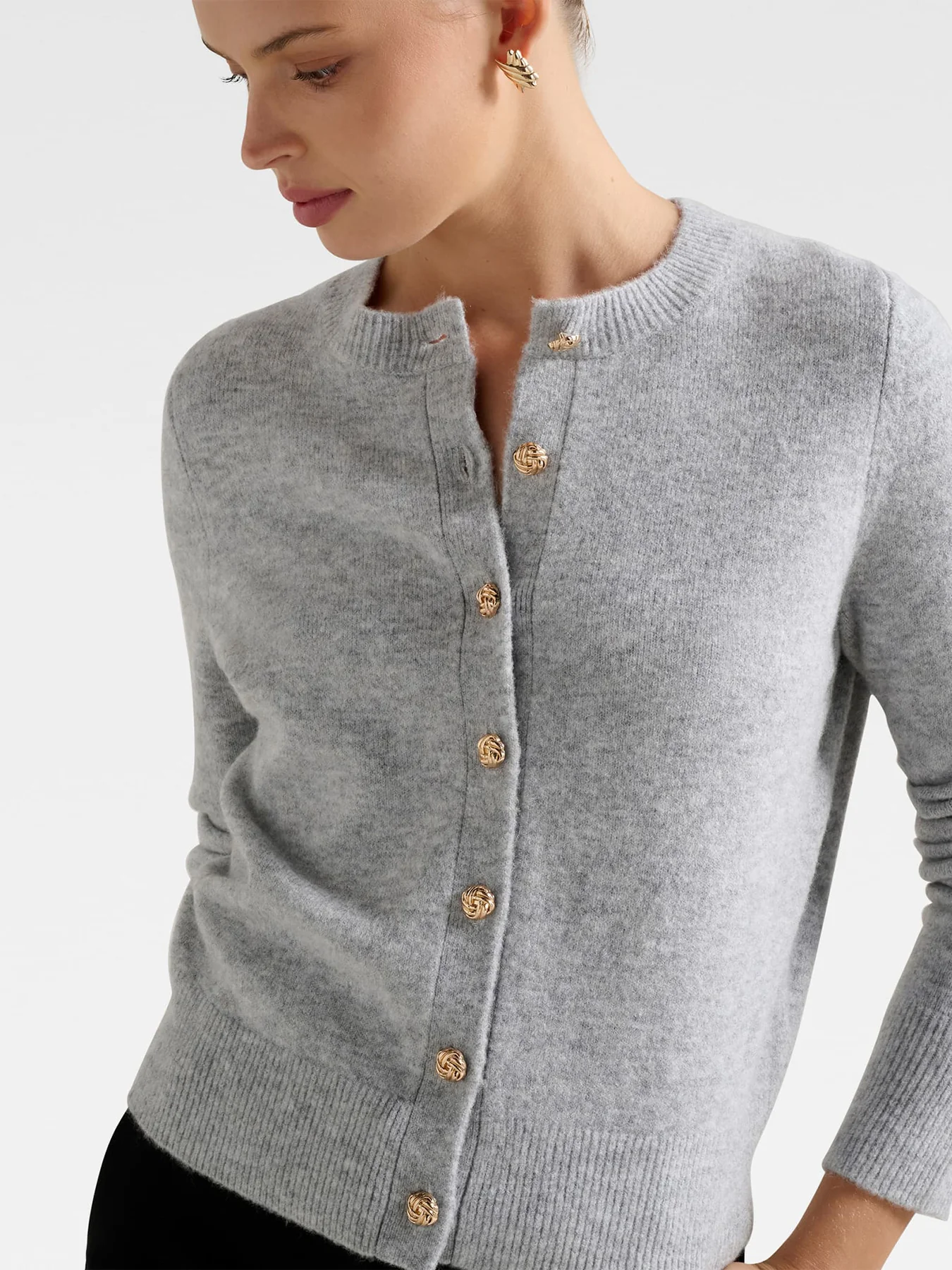 May Crew Neck Cardigan - Image 5