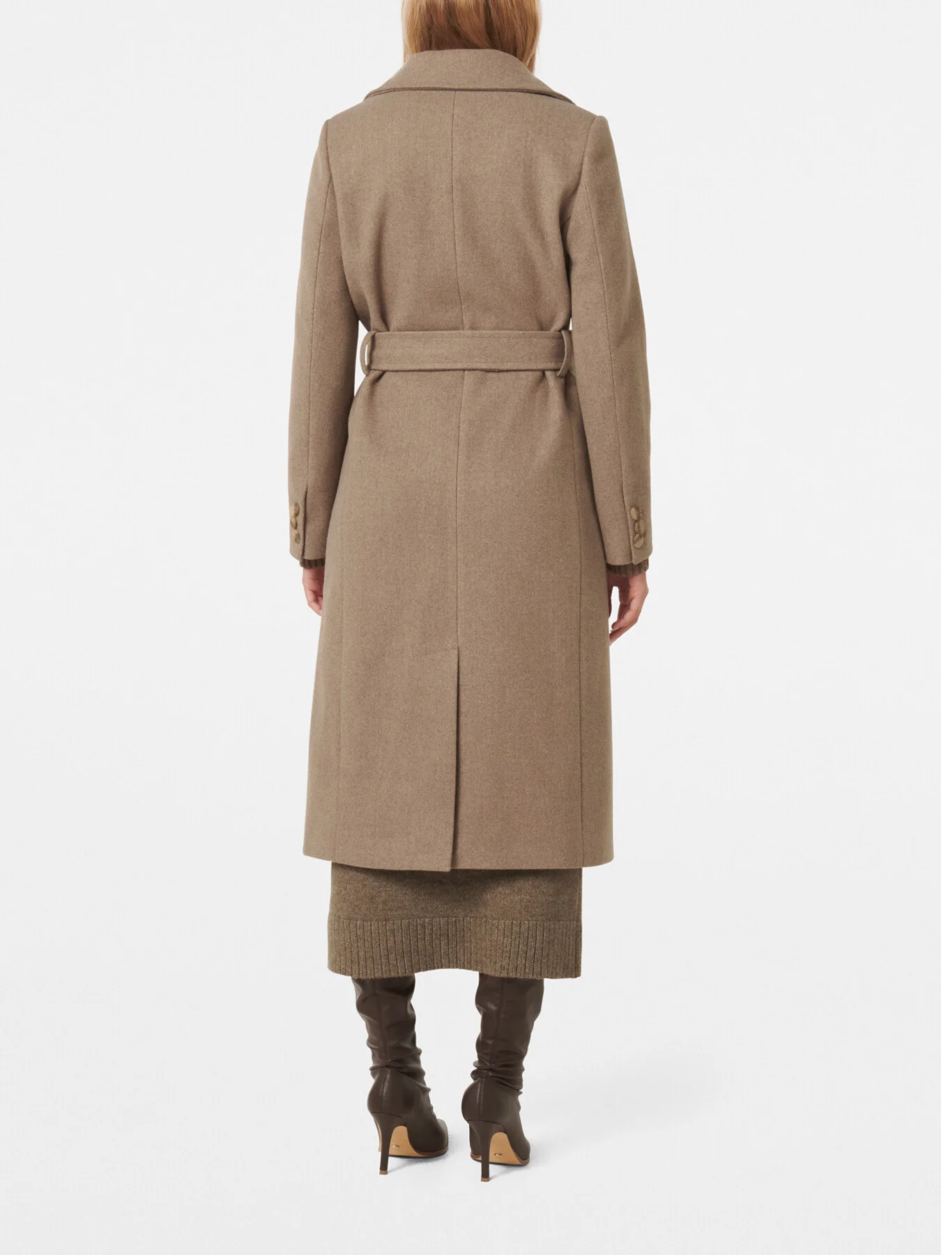Rowan Single Breasted Wrap Coat - Image 3