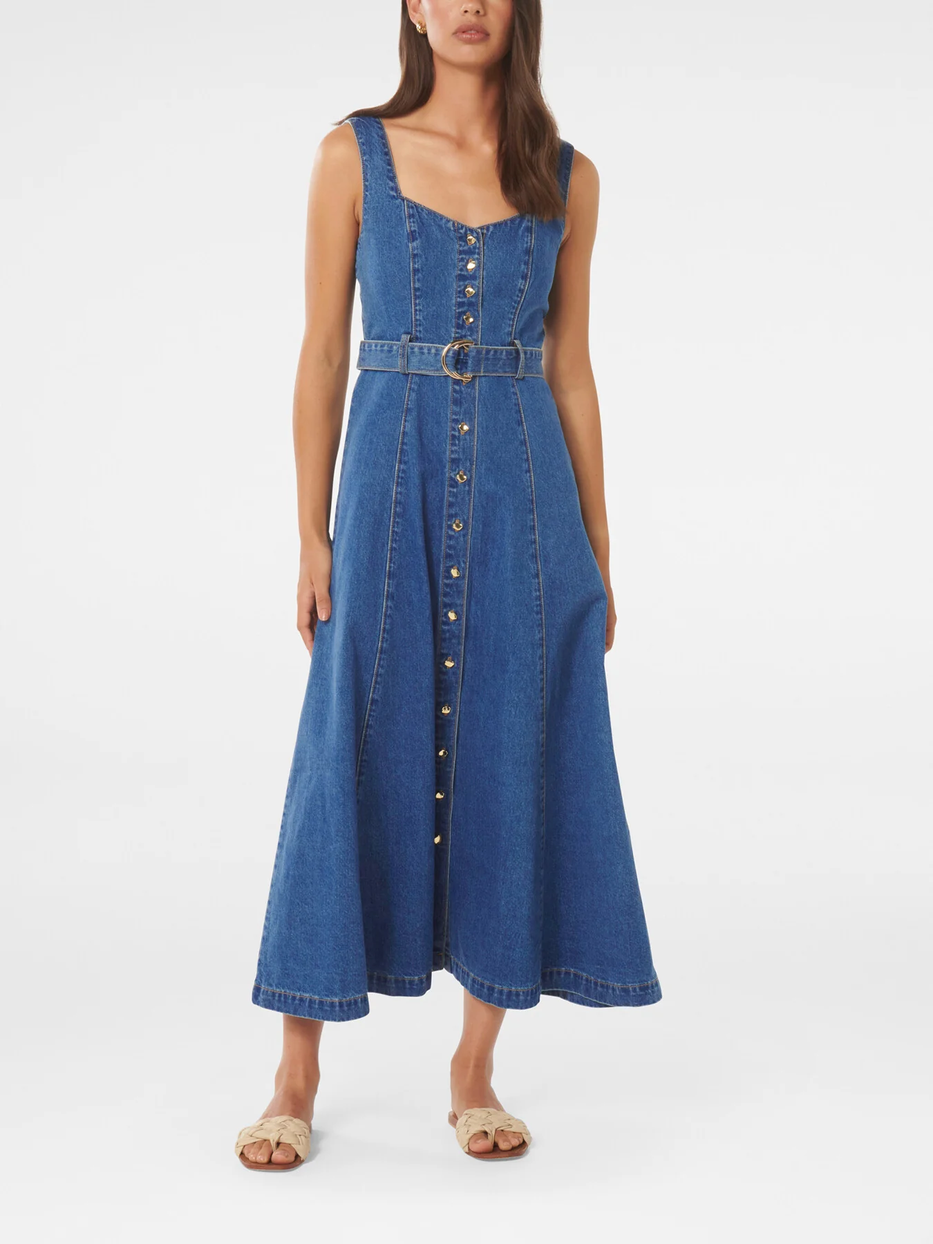 Maja Denim Dress - Image 2