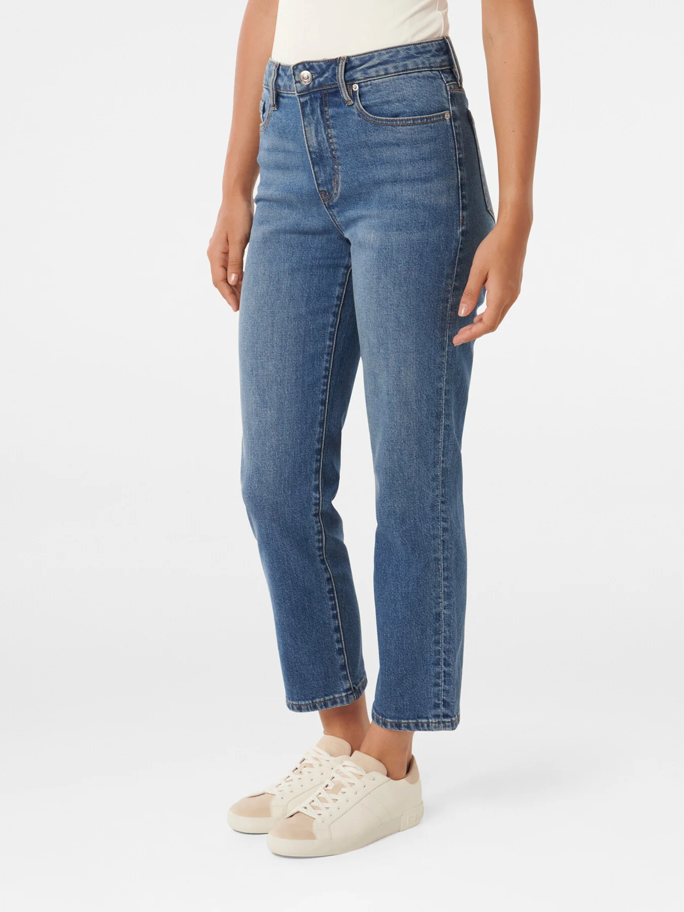 Niki Ankle Straight Leg Jeans - Image 4