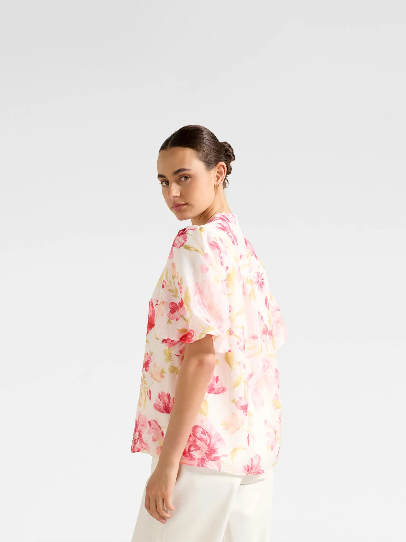 Becca Scalloped Neck Blouse - Image 3
