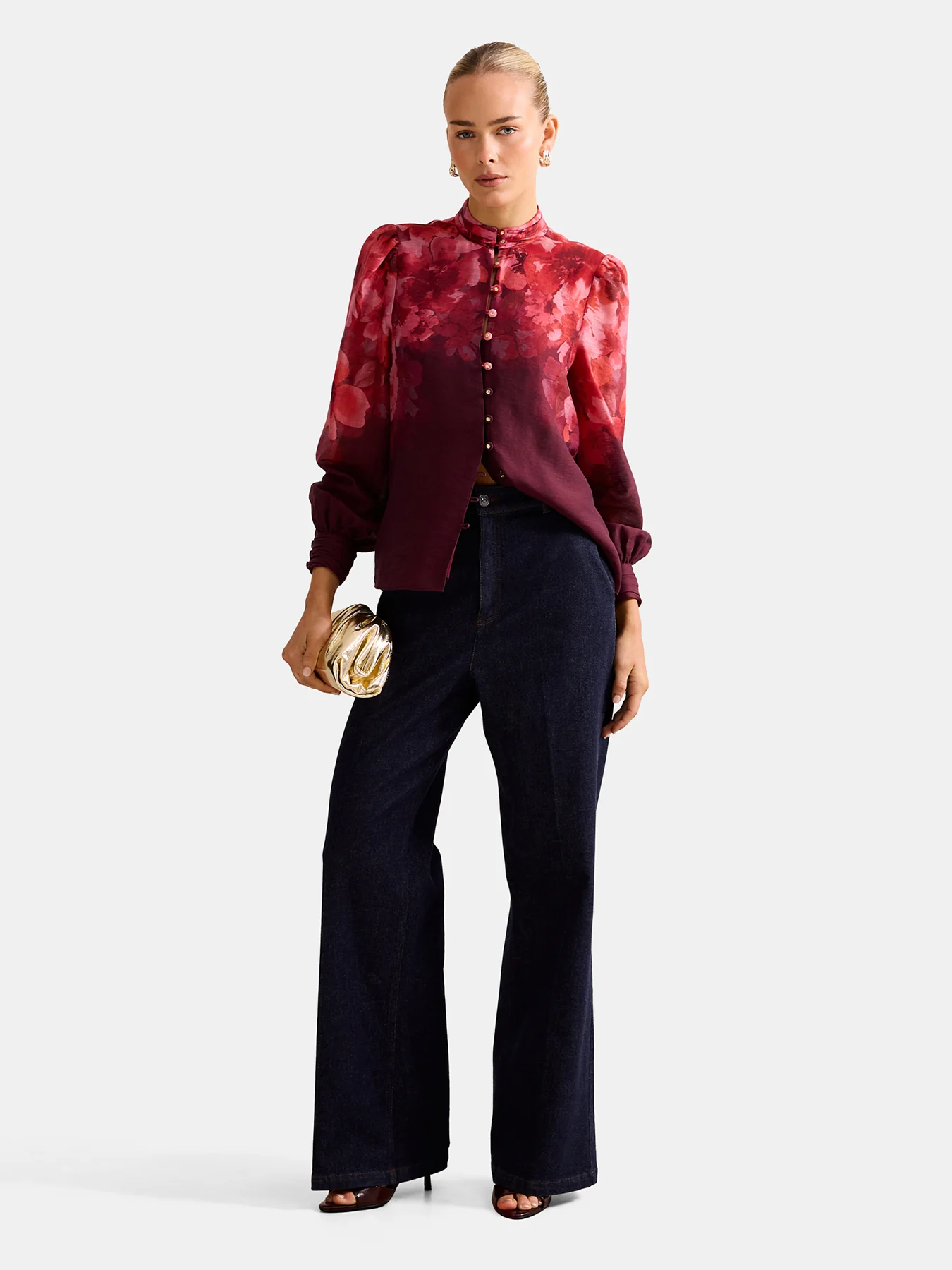 Emilia Printed Blouse Multi - Image 2
