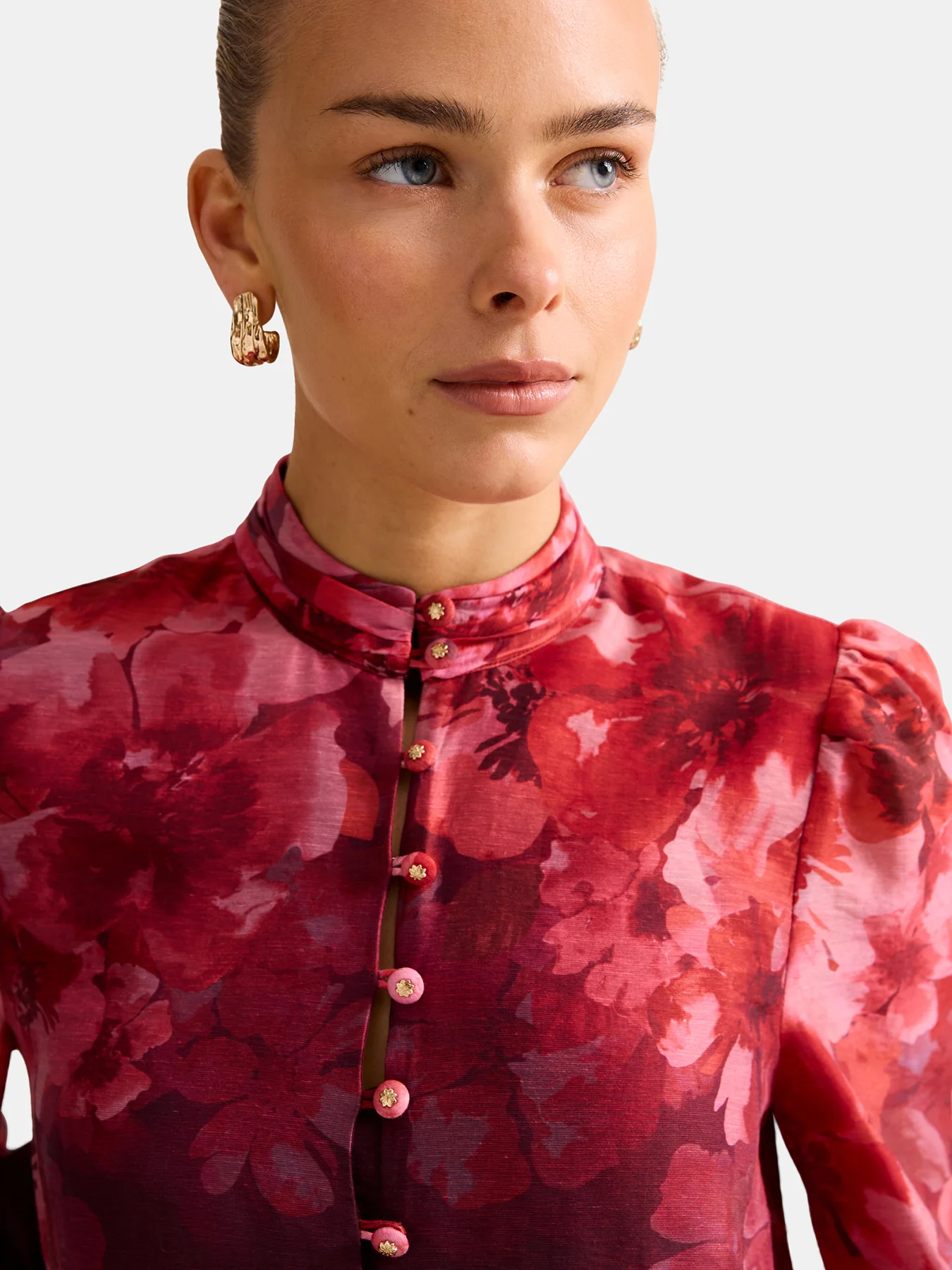 Emilia Printed Blouse Multi - Image 5