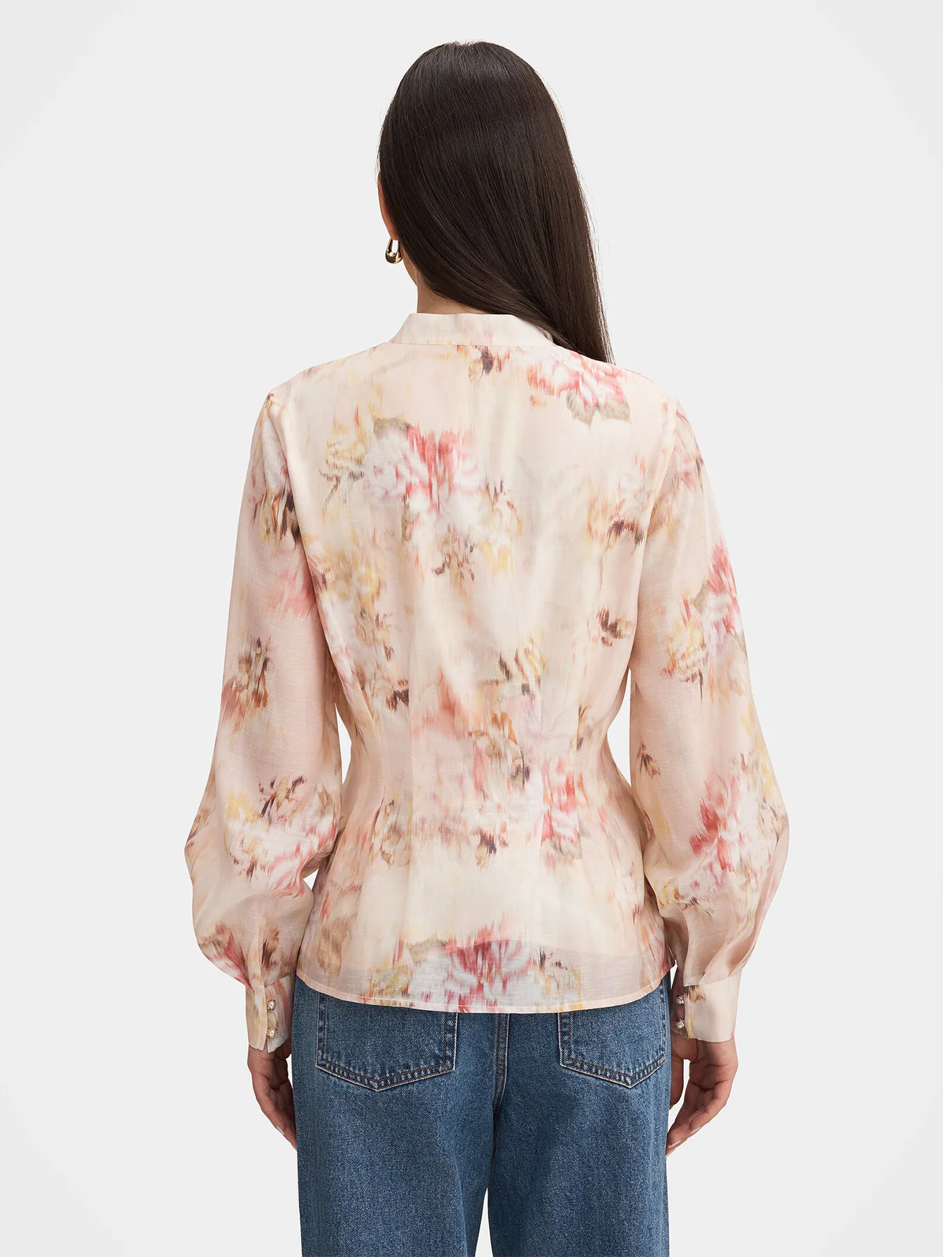 Indie Tuck Blouse Multi - Image 5