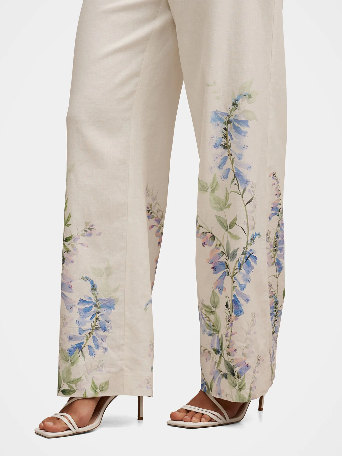 Soleil Floral Print Wide Leg Trousers Floral Print - Image 5