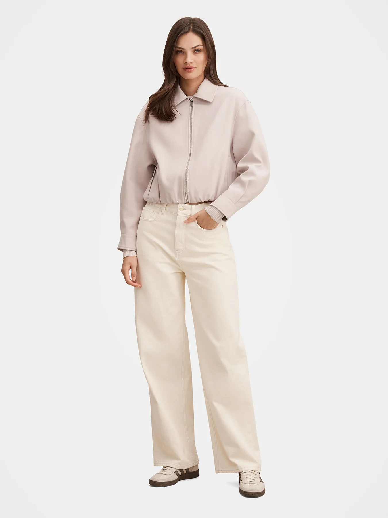Alexia Collar Jacket Neutral - Image 2
