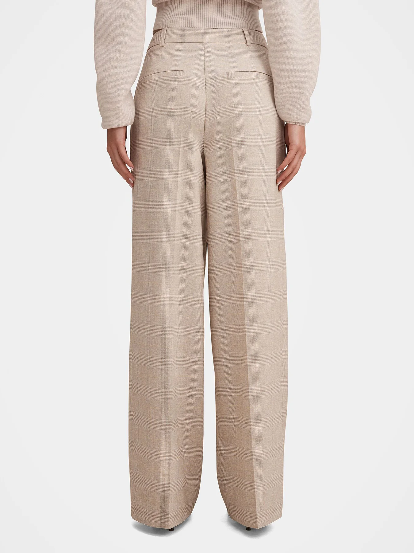 Lottie Wide Leg Pants Neutral - Image 5