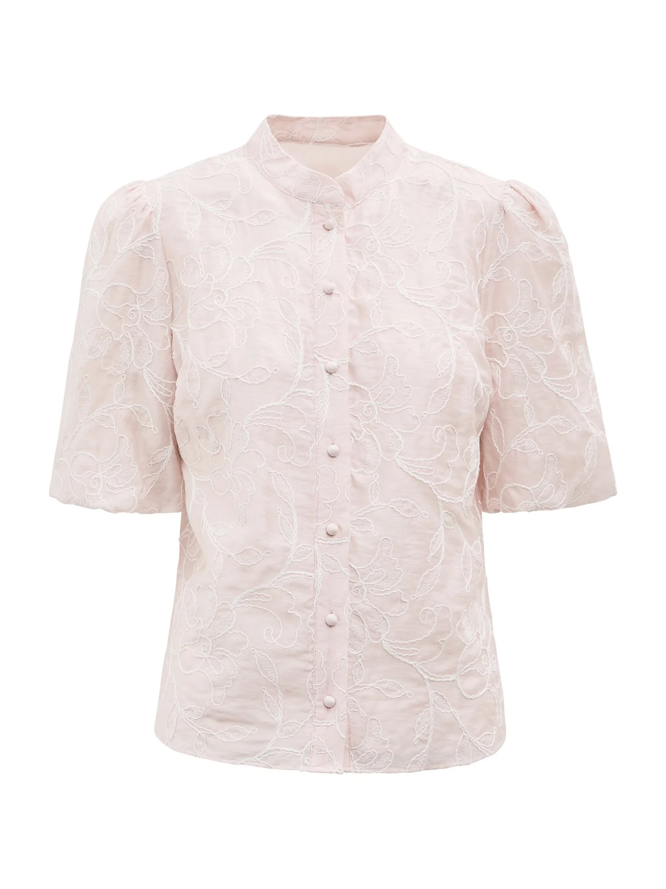 Arlow Embroidered Blouse Pink
