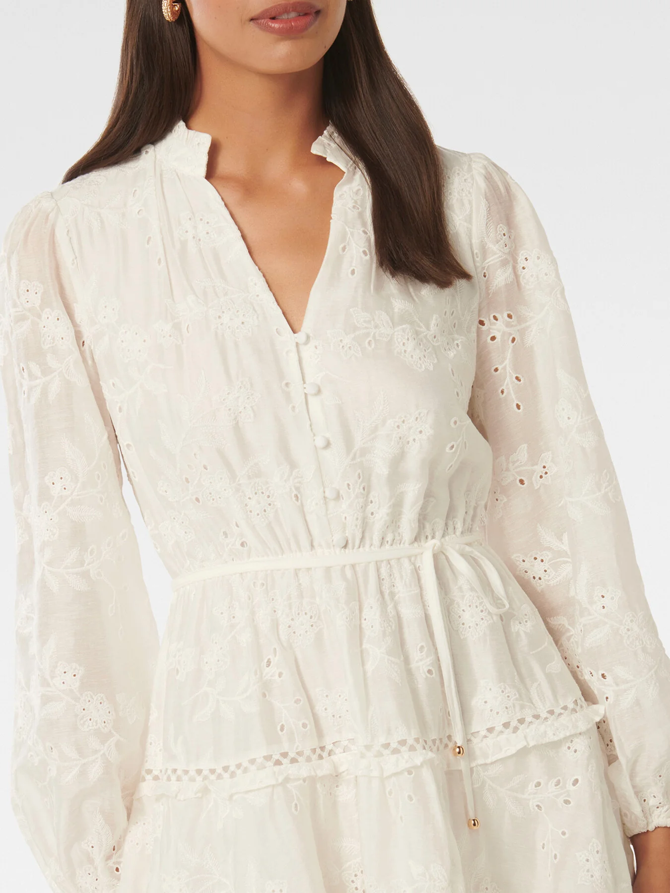 Ivana Trim Detail Mini Dress - Image 5