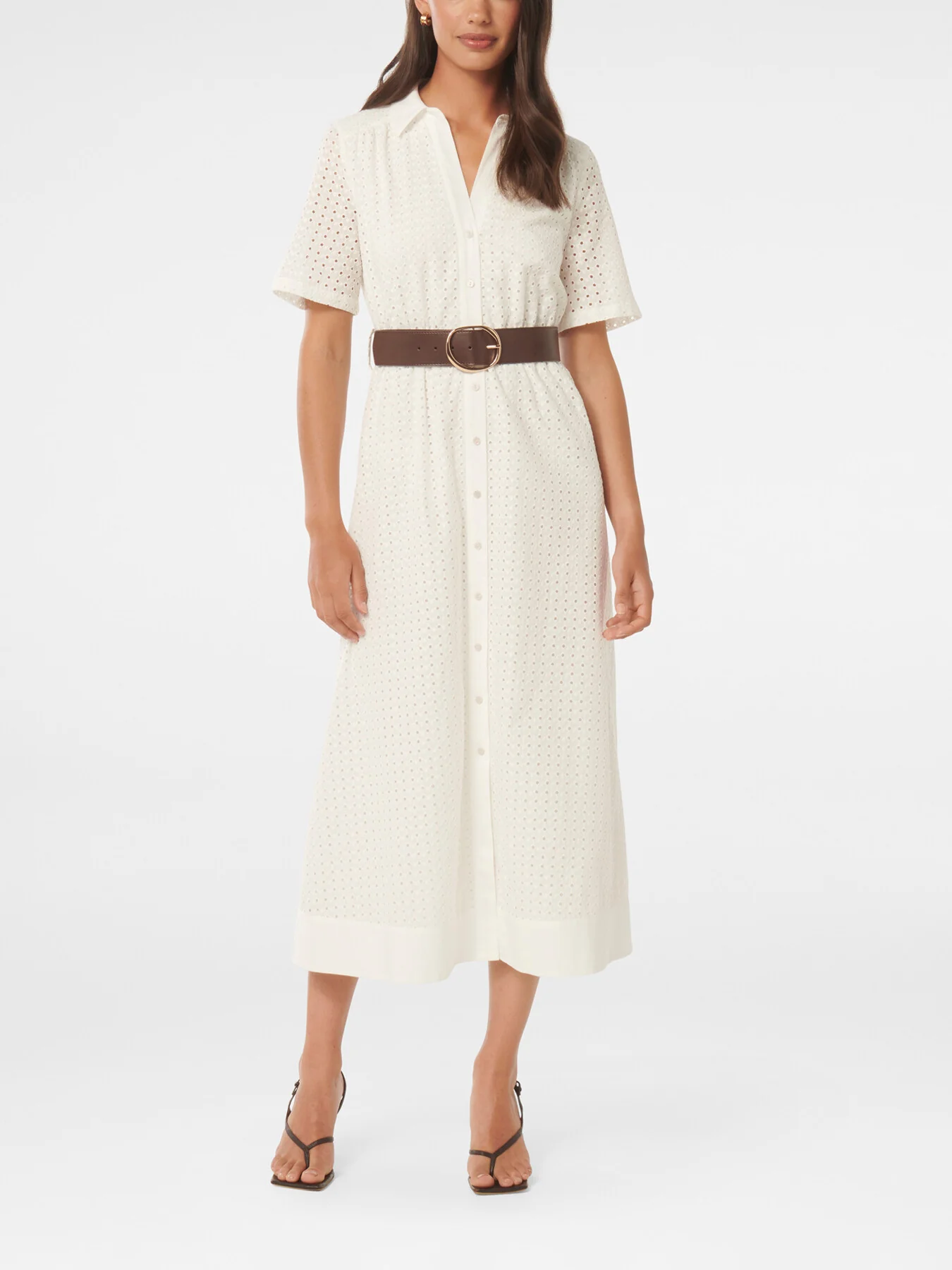 Tyler Embroidered Midi Dress - Image 2