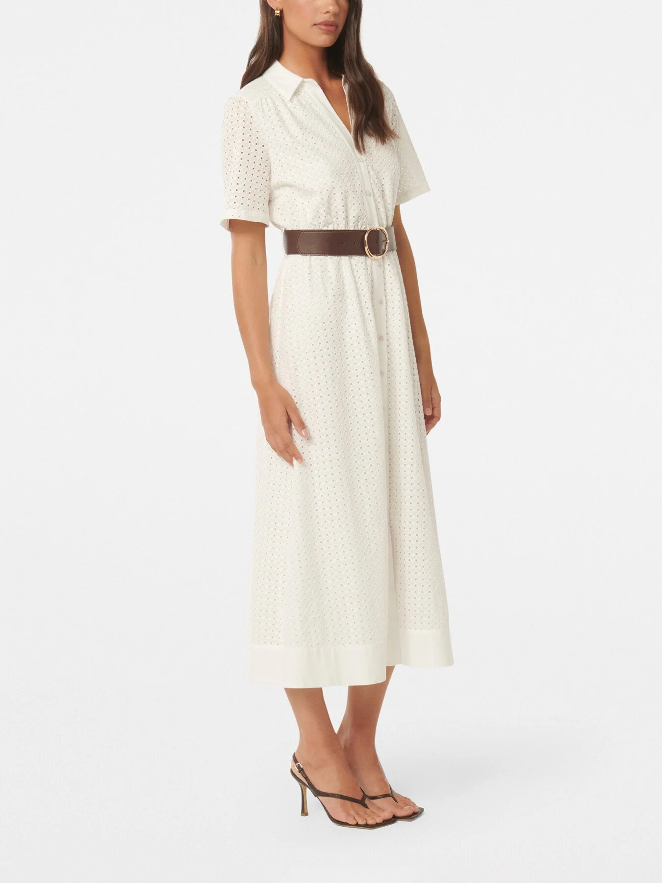 Tyler Embroidered Midi Dress - Image 5