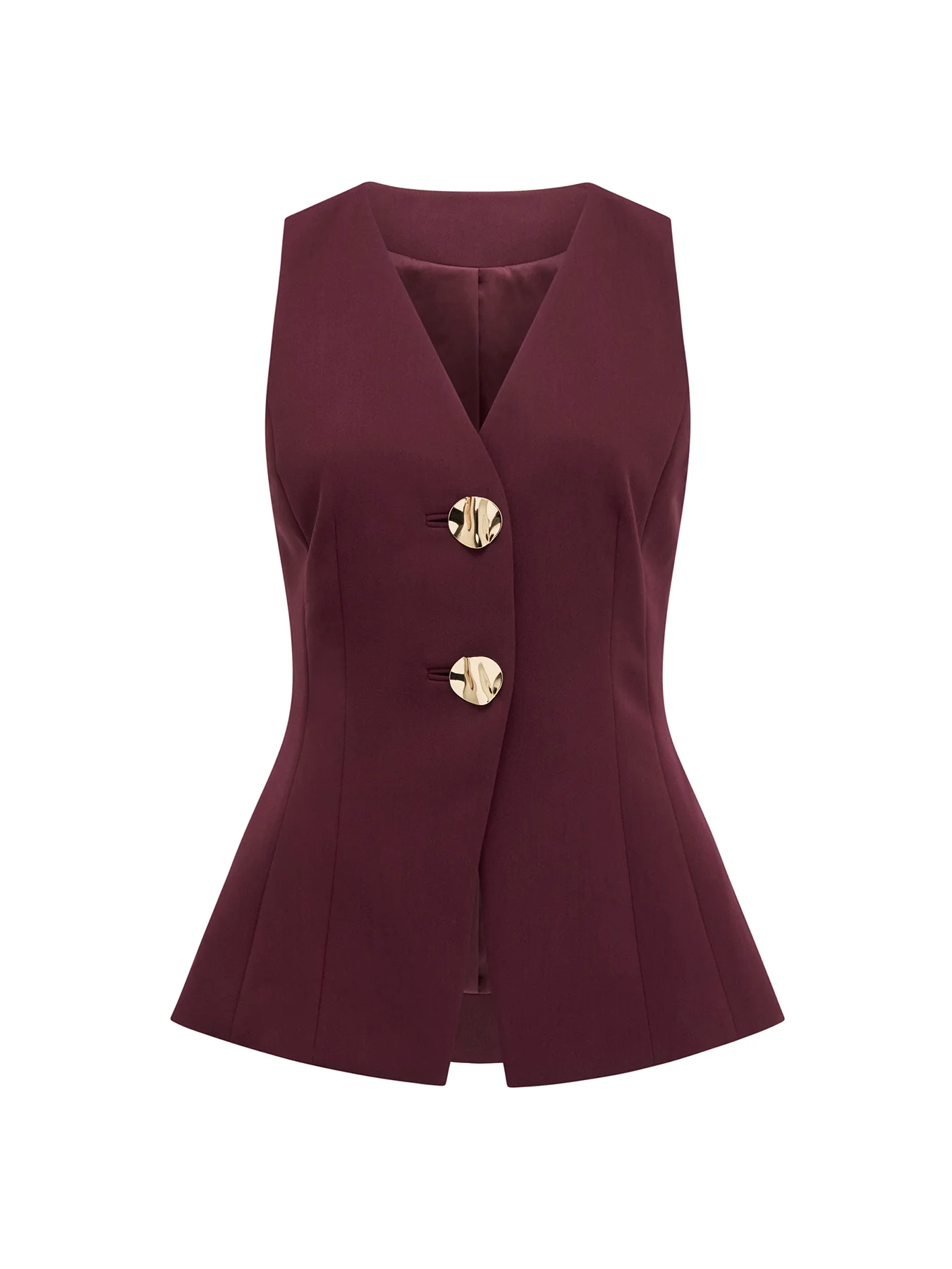 Lee Long Waistcoat Red
