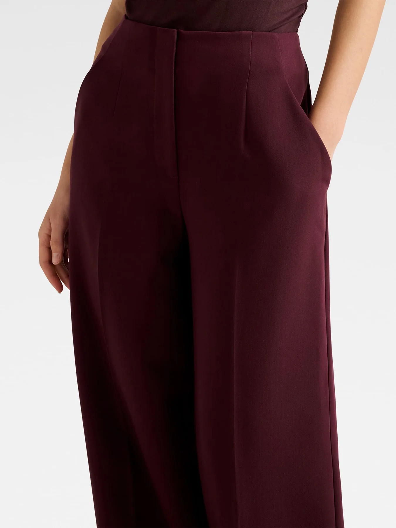 Lee Wide Leg Pants Red - Image 5