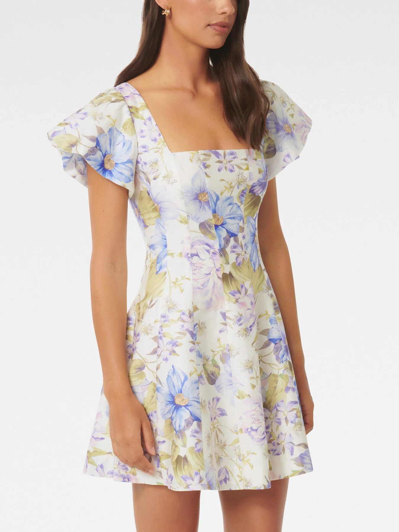 Josie Square Neck Mini Dress - Image 6