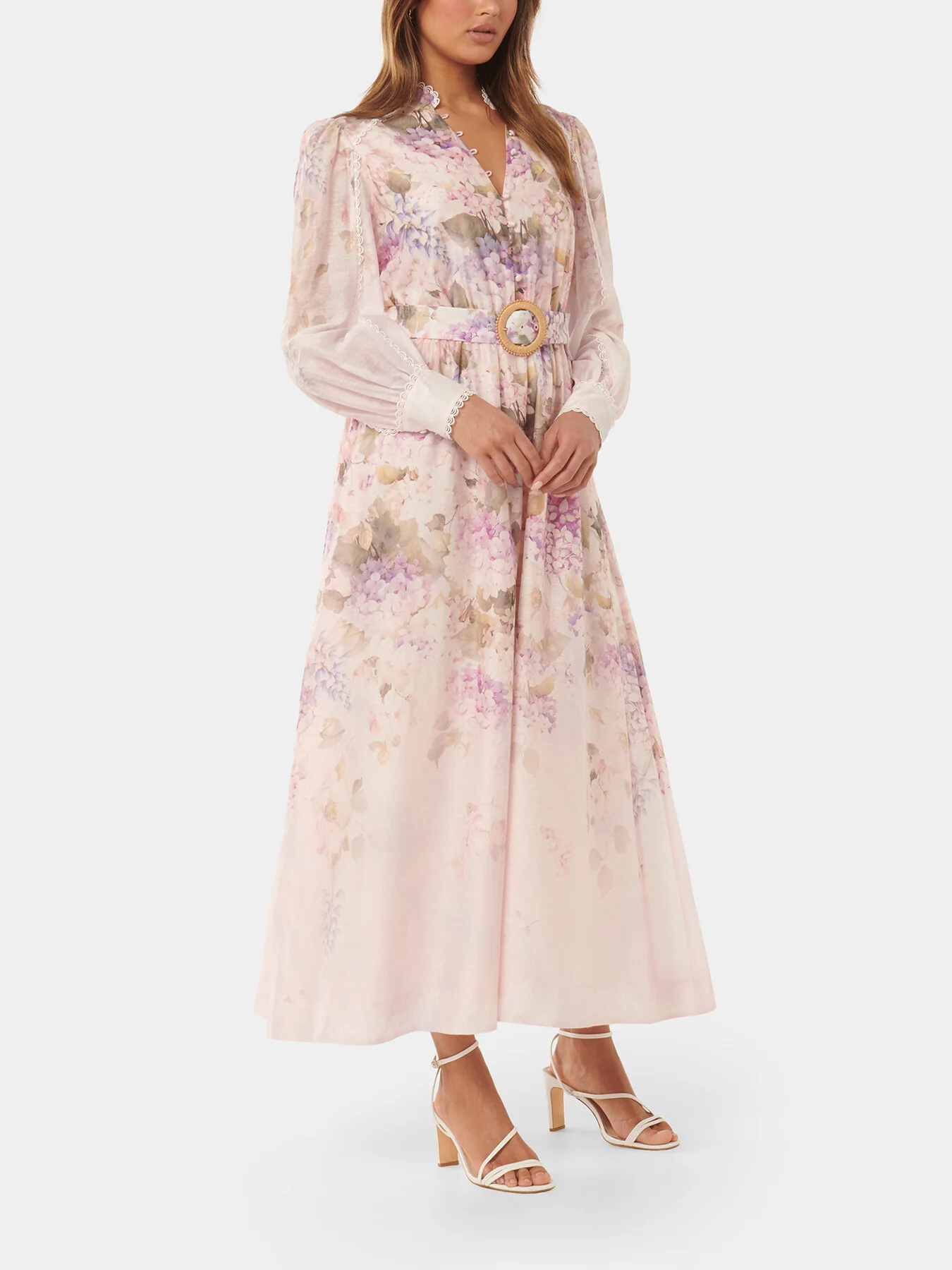 Peyton Trim Detail Midi Dress - Image 4