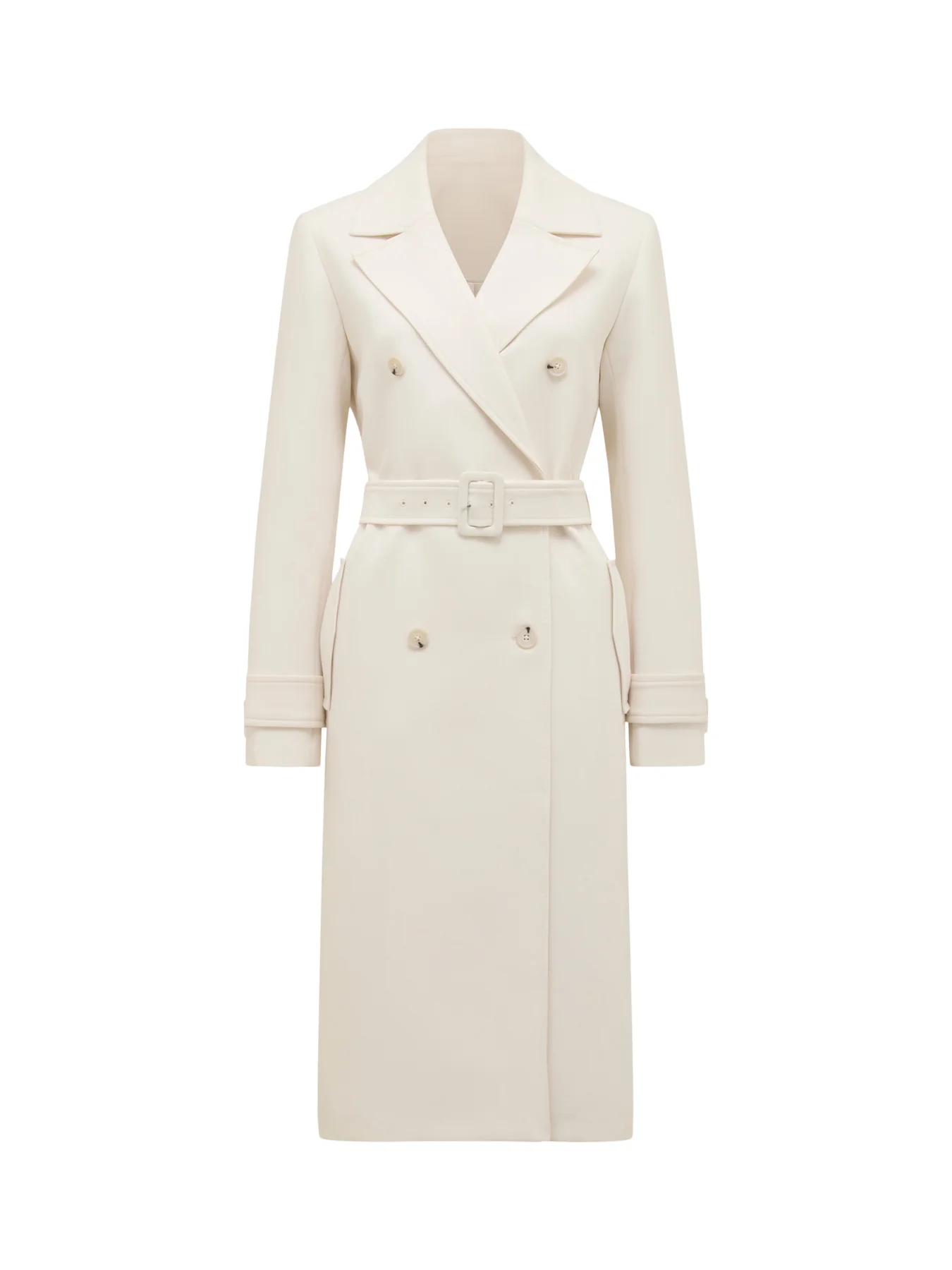 Lydia Crepe Trench Coat