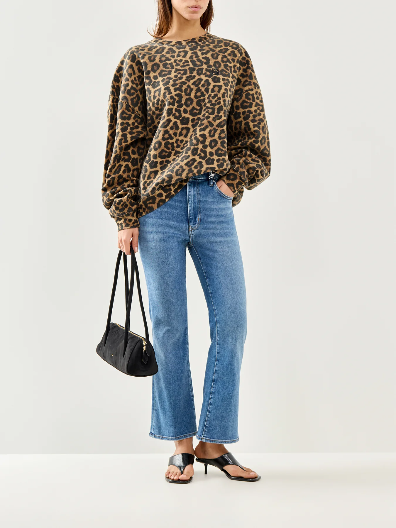 The Reboot Crop Bootcut Jeans Blue - Image 2