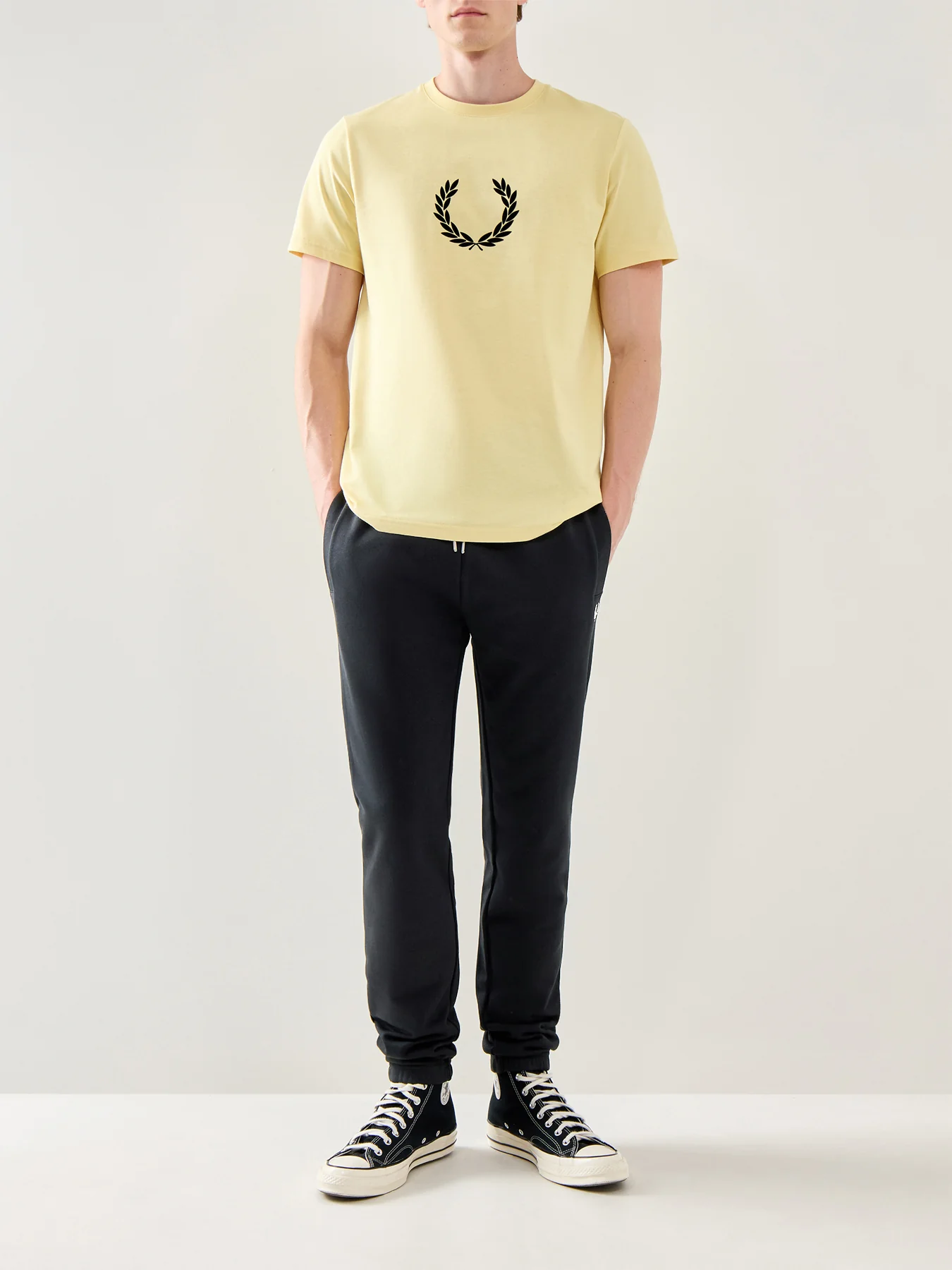 Classic Cotton Sweatpant Black - Image 2