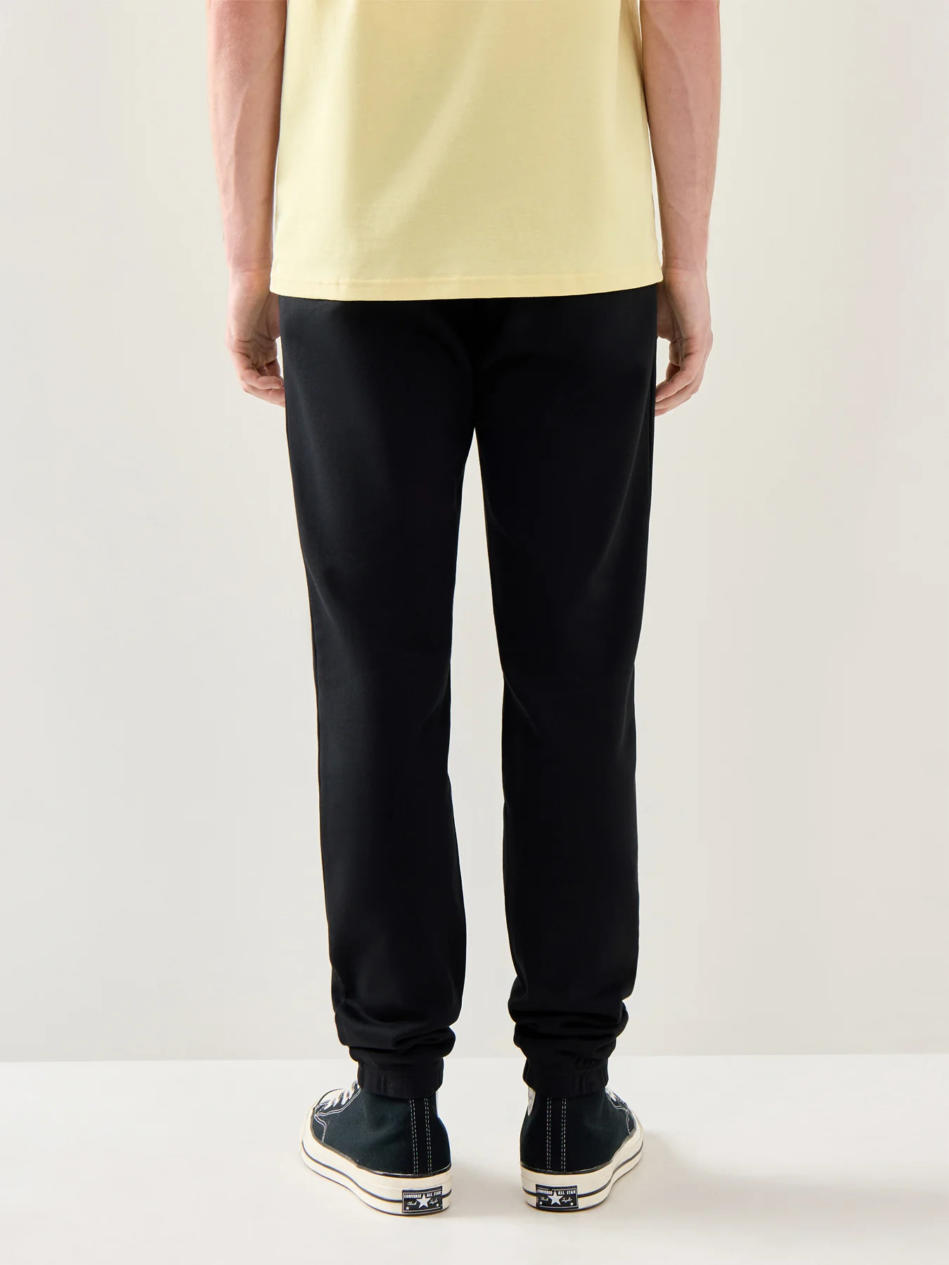 Classic Cotton Sweatpant Black - Image 5