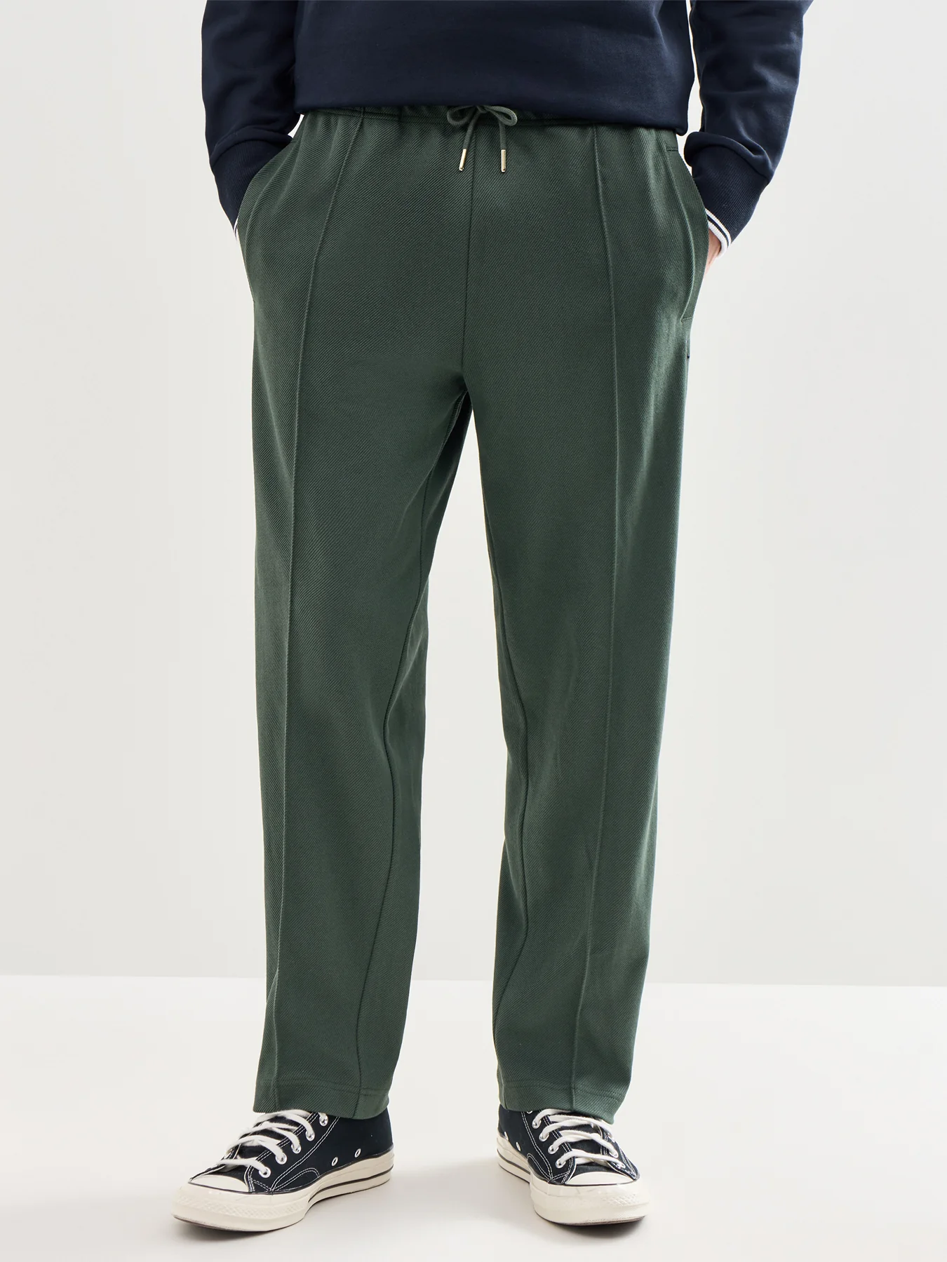 Dash Taped Track Pants Olive - Image 4