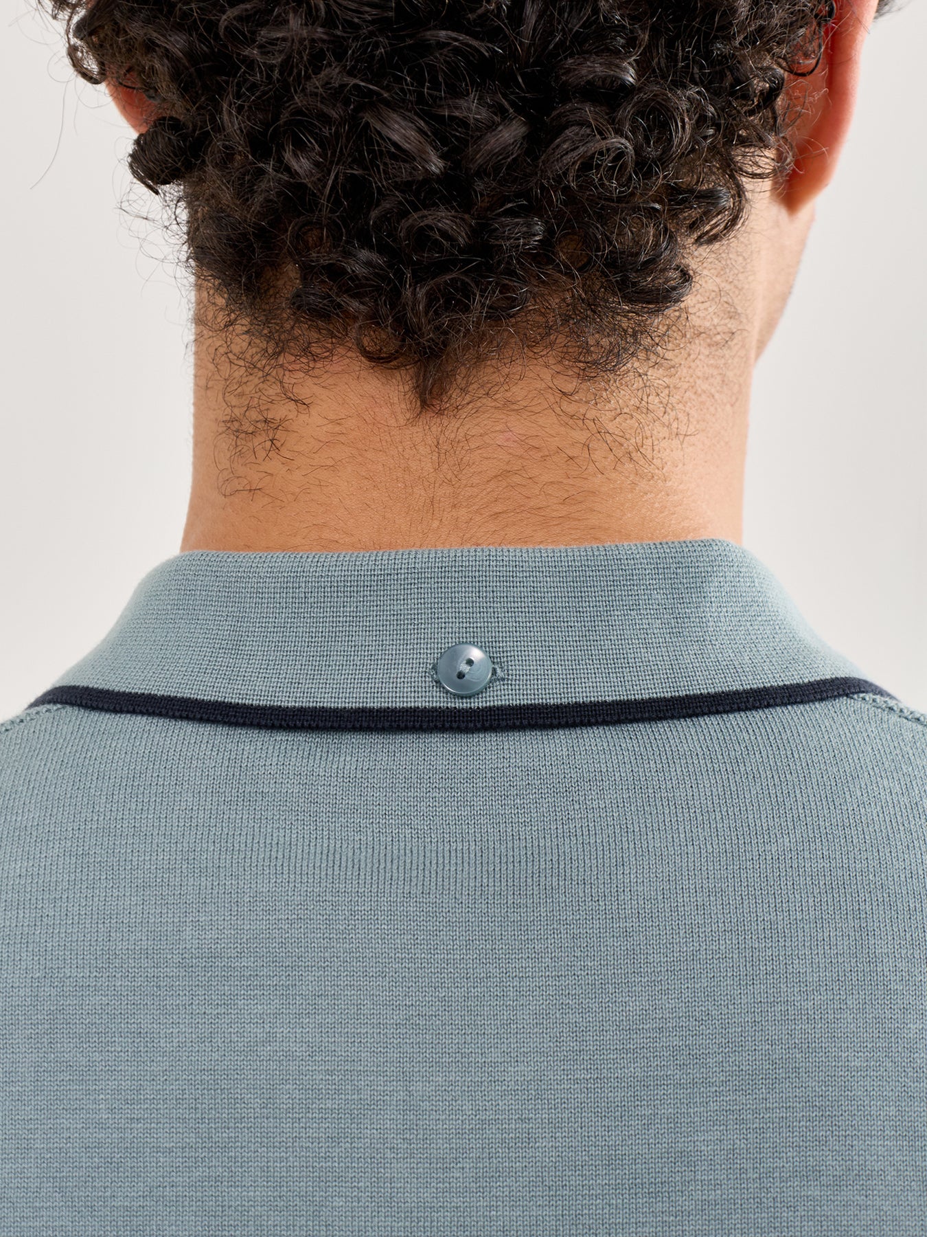 Pique Stitch Knitted Polo - Image 3