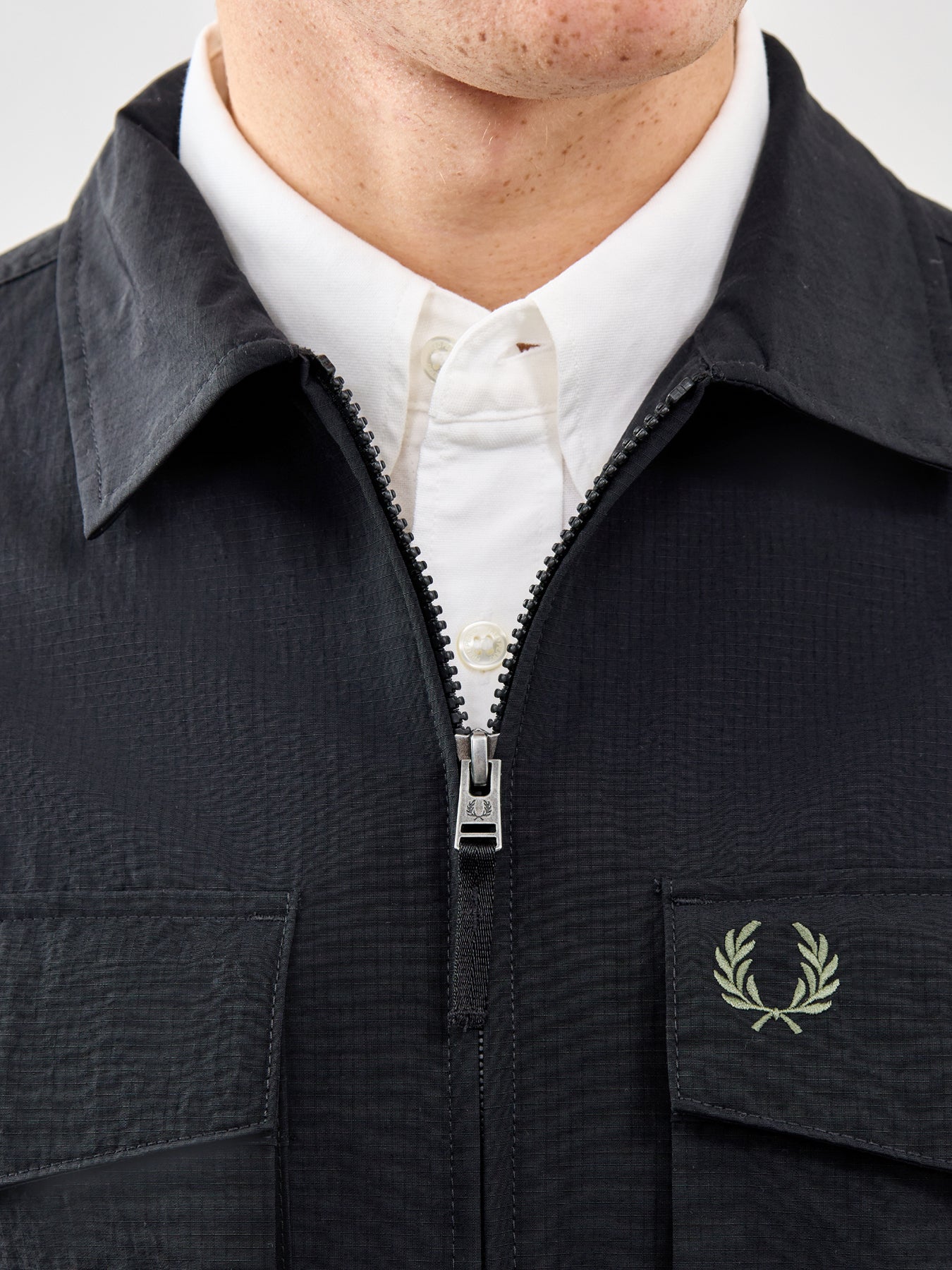 Ripstop Overshirt Black - Image 3