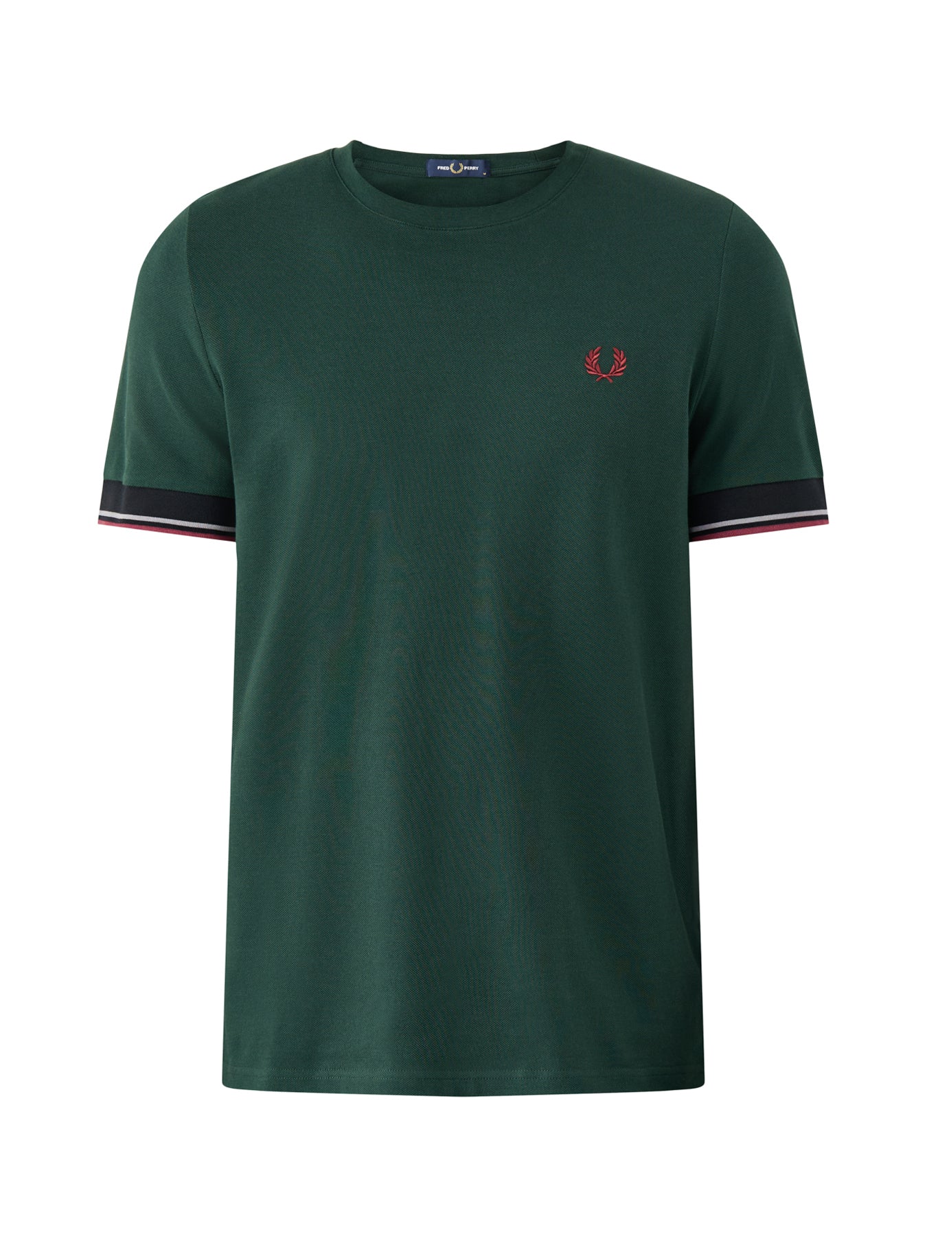Twin Tipped Cuff T-Shirt Green