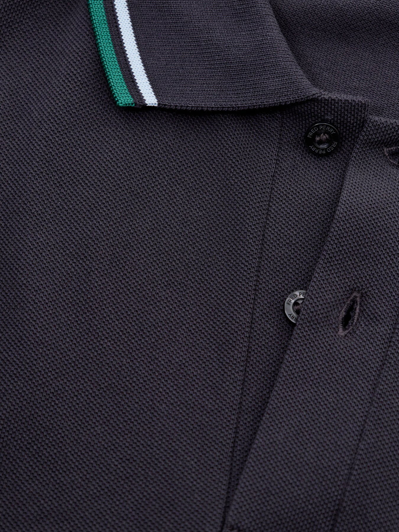 Twin Tipped Polo Shirt Grey - Image 3