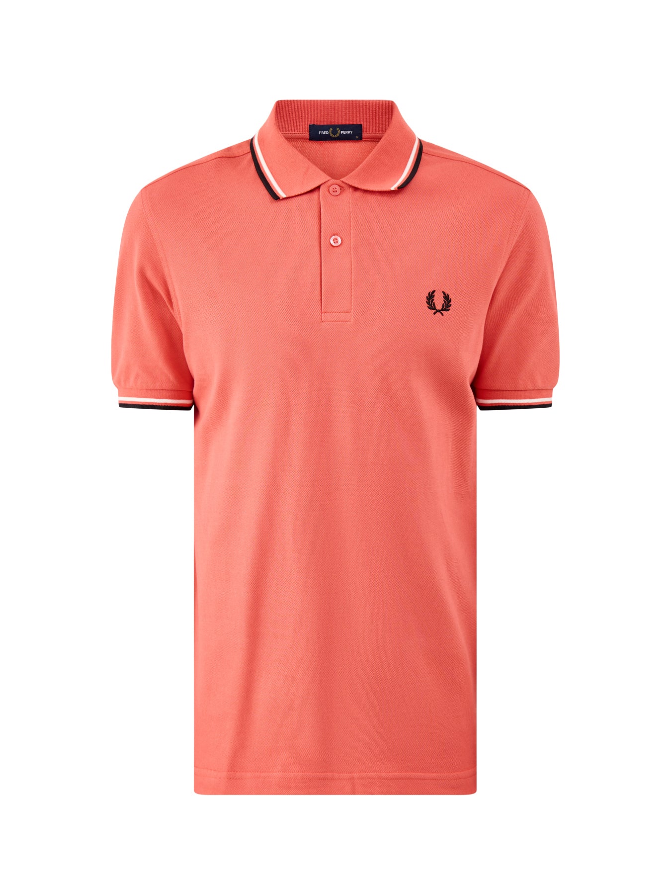 Twin Tipped Polo Shirt Pink