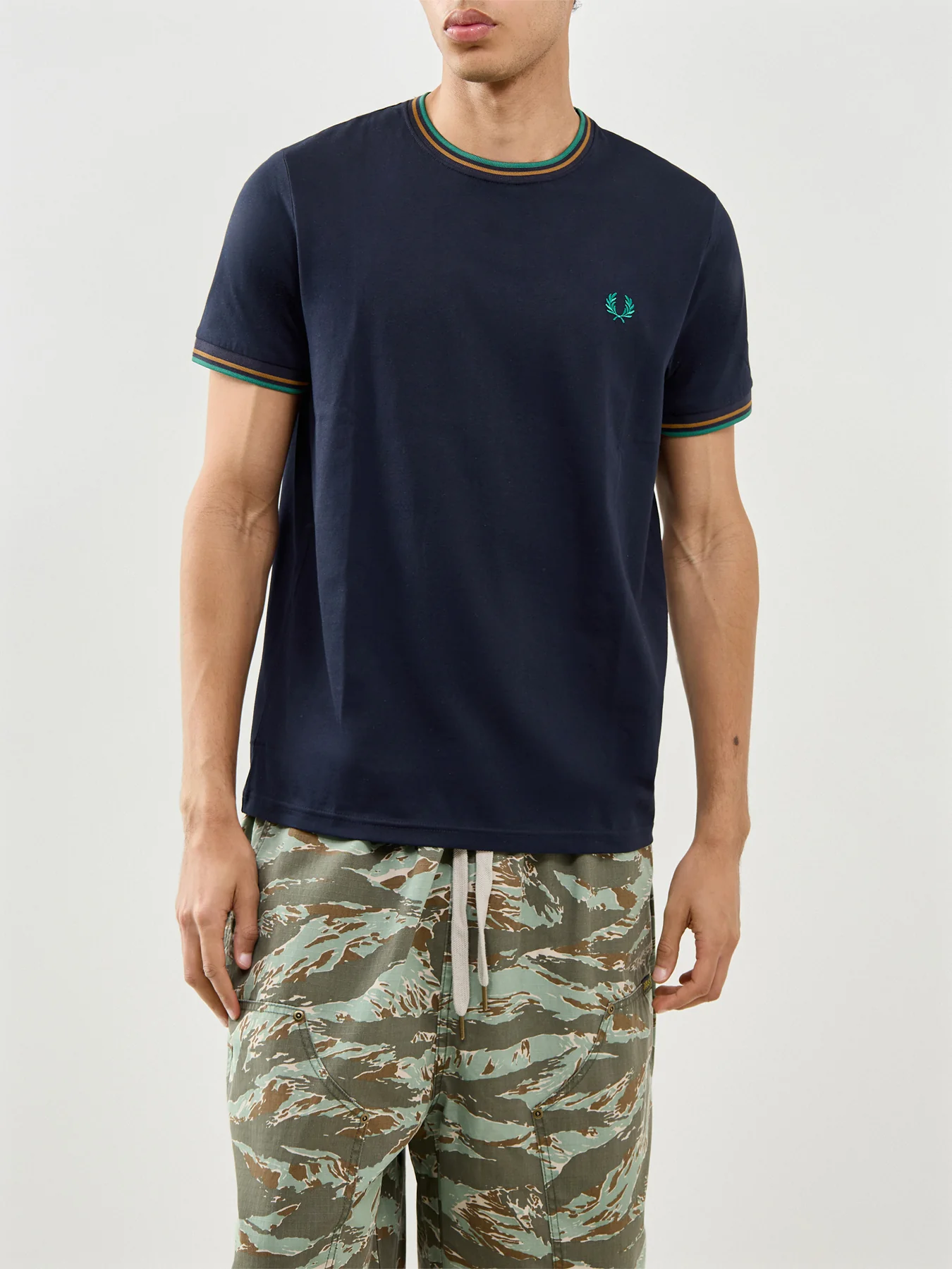 Twin Tipped T-Shirt Navy - Image 4