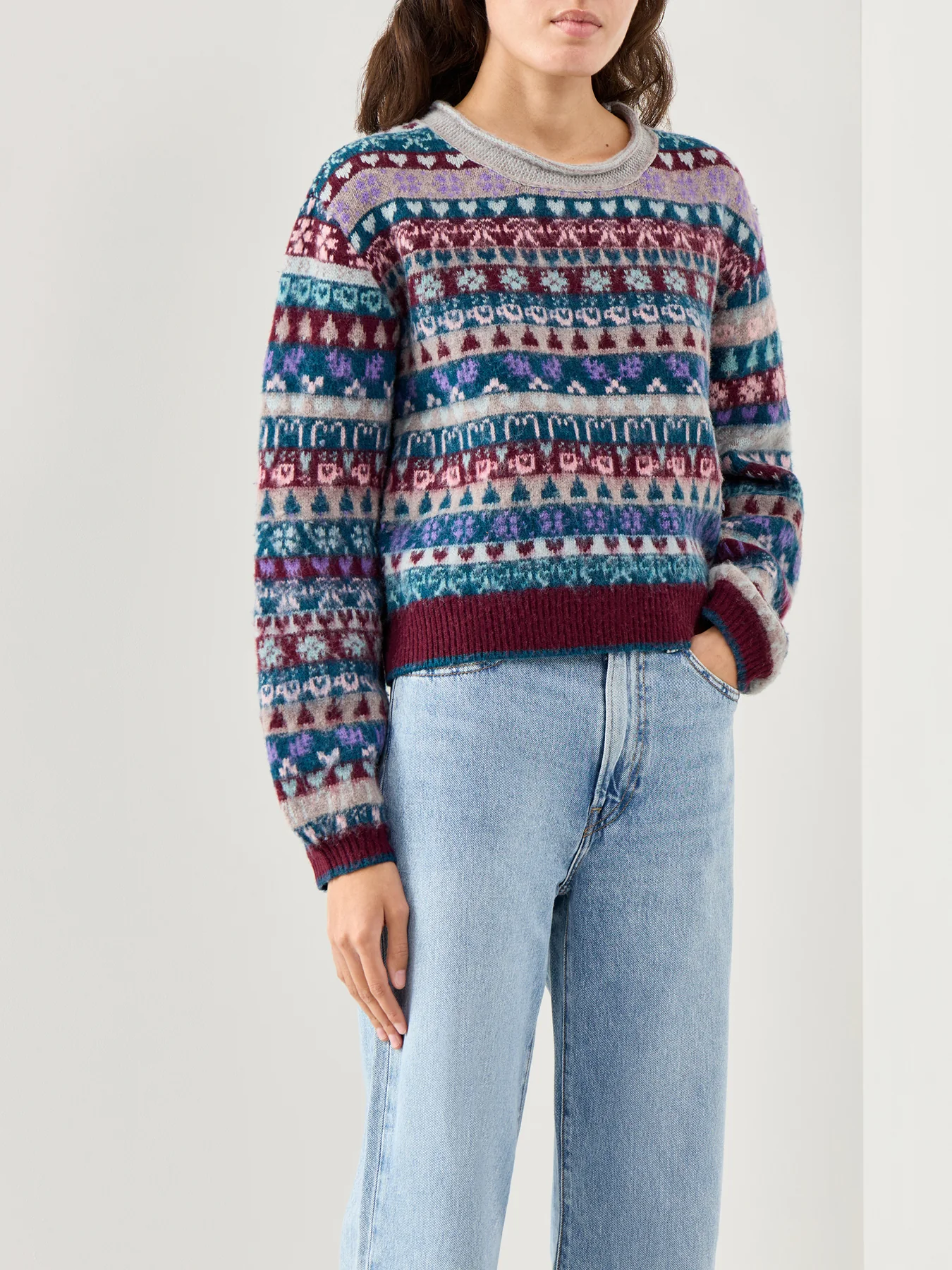 Favourite Things Knit Sweater Multi - Image 4