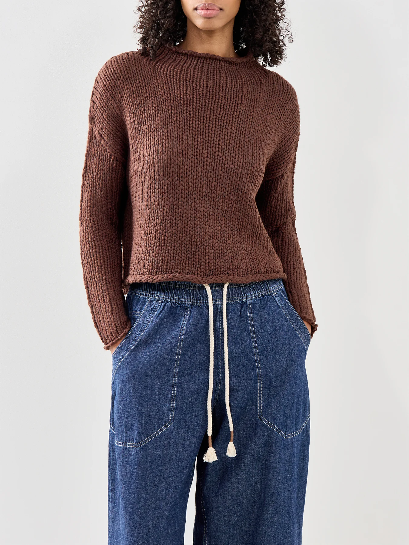 Opal Sweater Brown - Image 4