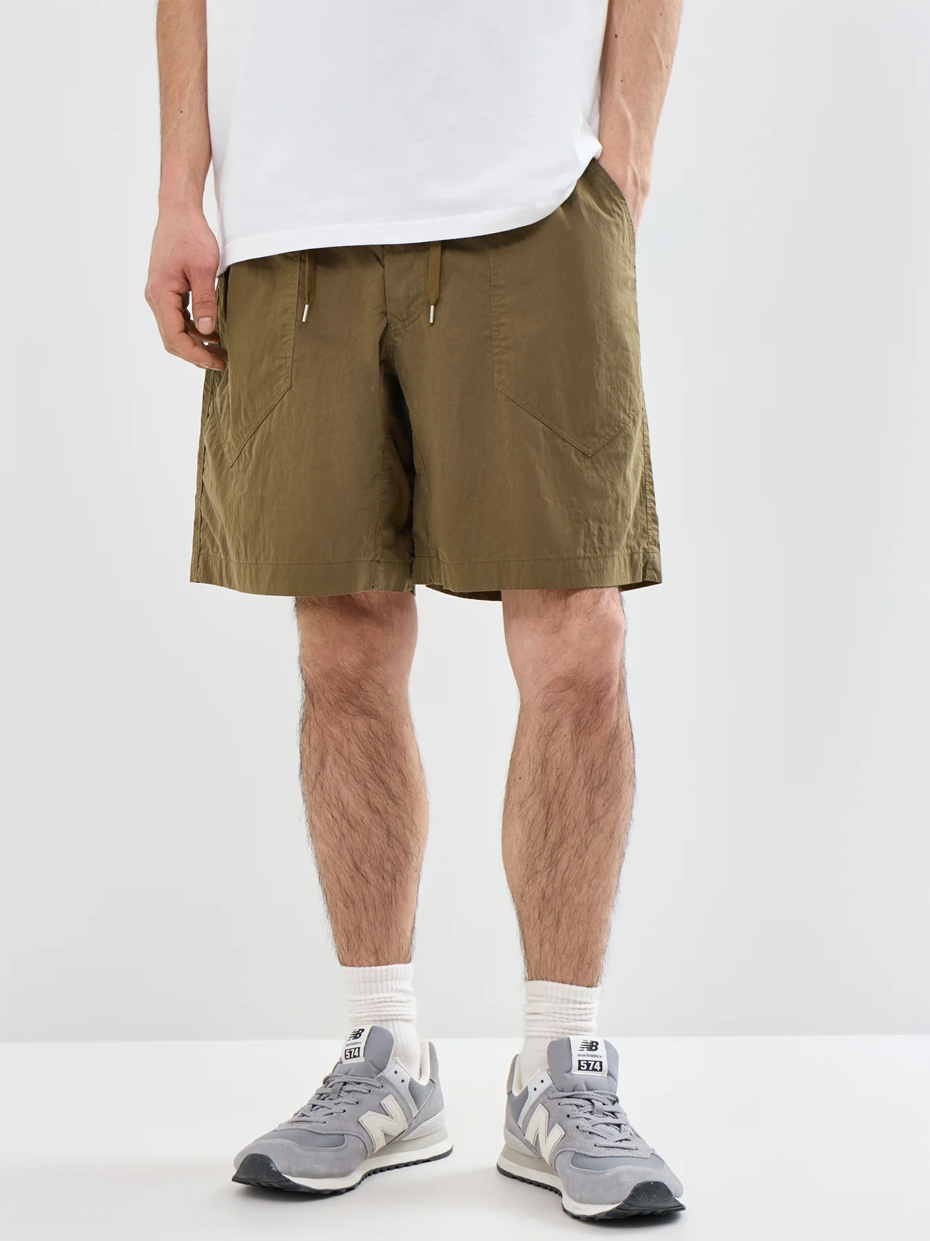 Fatigue Shorts Olive - Image 4