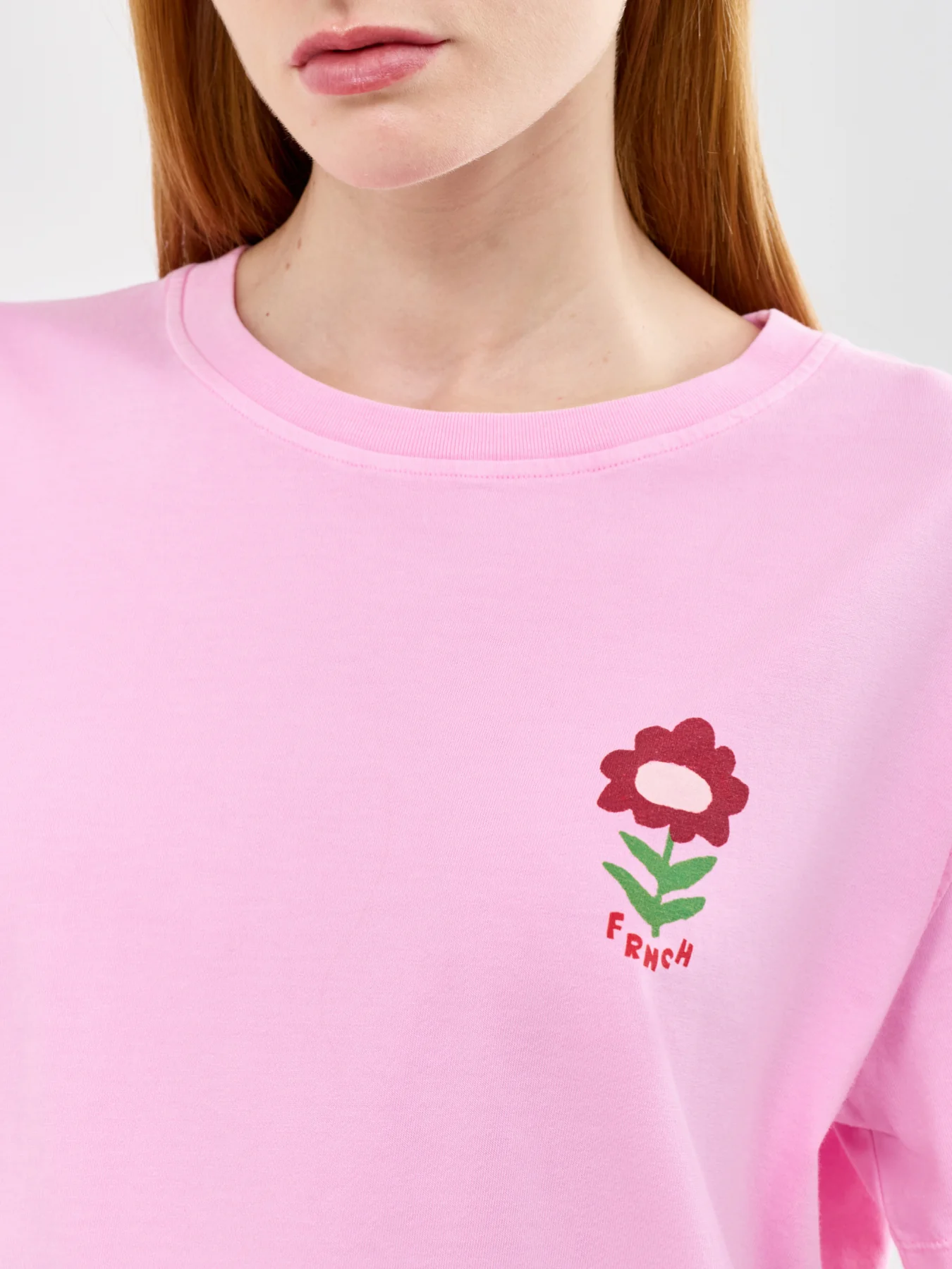 Nymphaea Graphic T-Shirt Pink - Image 3