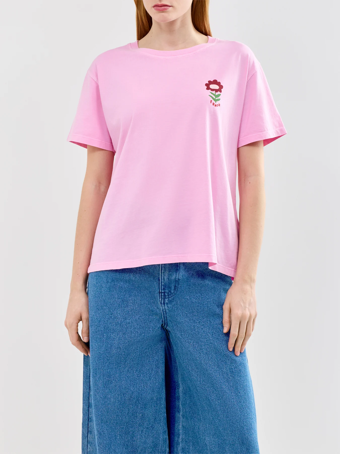 Nymphaea Graphic T-Shirt Pink - Image 4