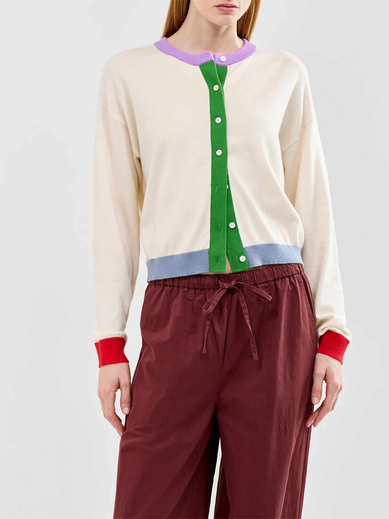 Patrick Cardigan Cream - Image 4