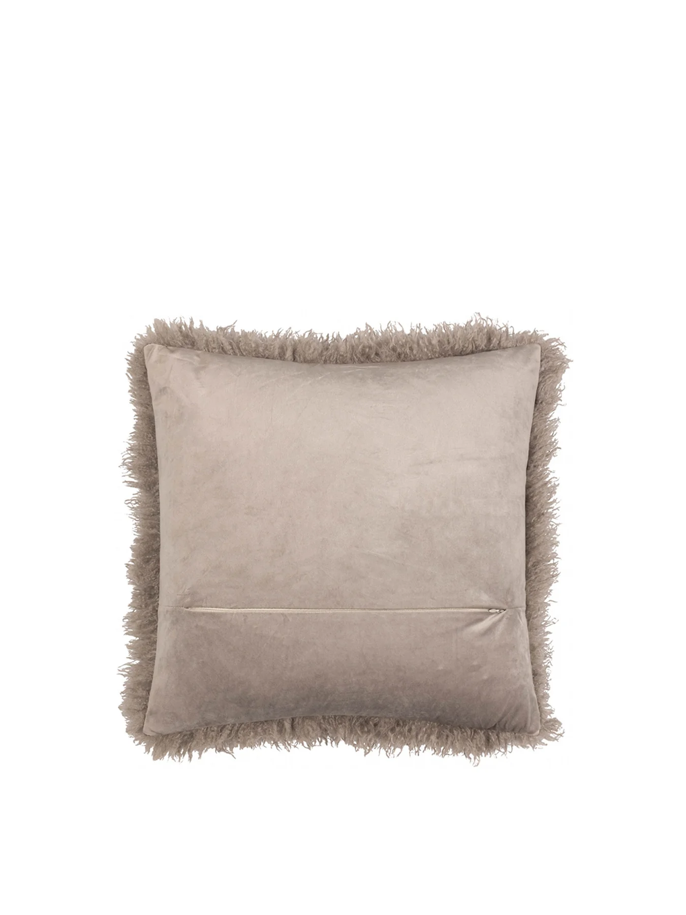 Rowan Feather Cushion Soft-Fill Square Mocha - Image 4