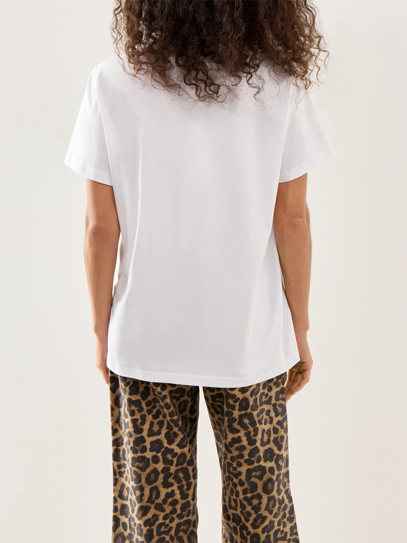 Boots Print Short-Sleeve Jersey T-Shirt White - Image 5