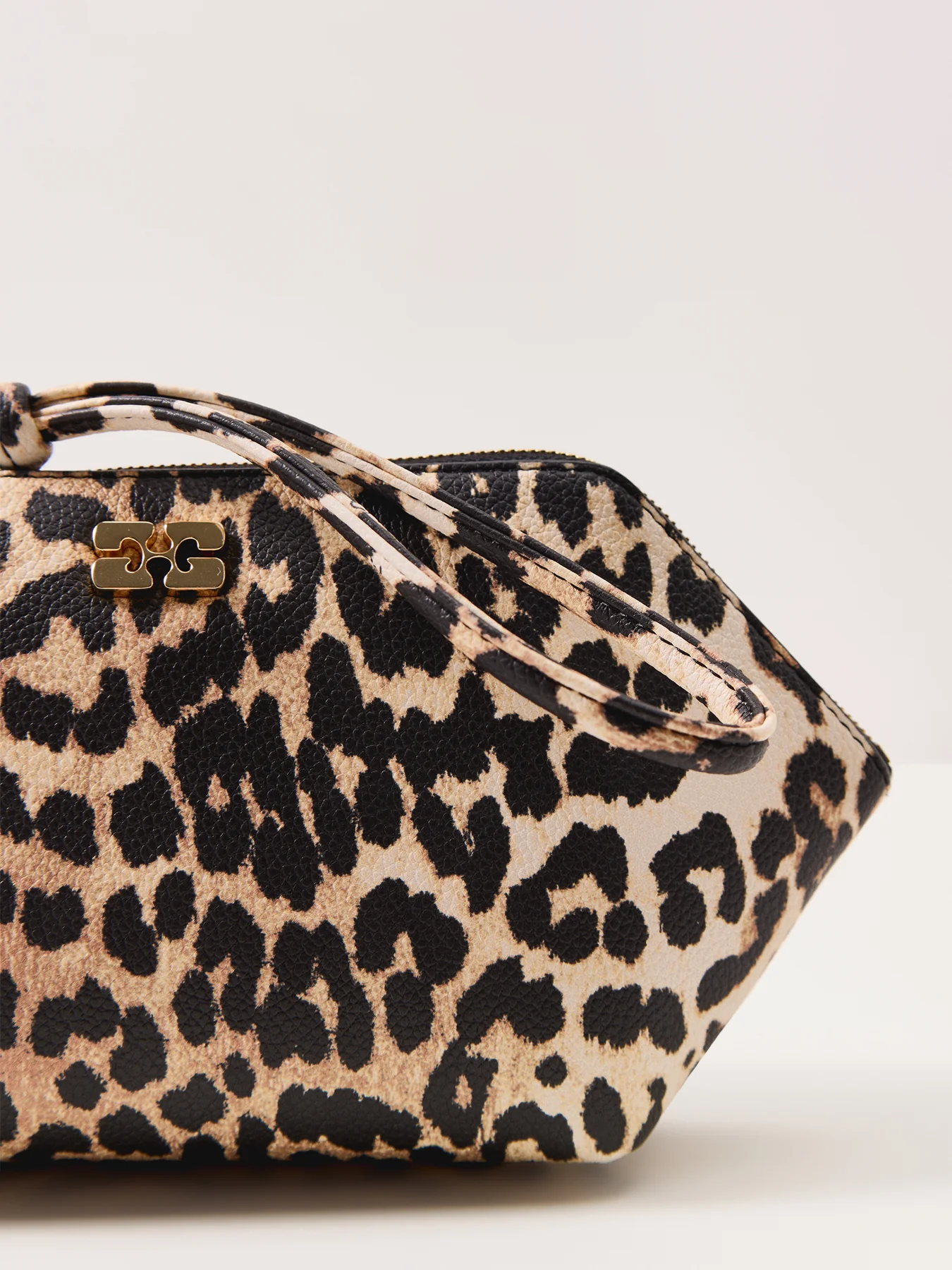 Bou Printed Grained Pouch Brown - Image 5