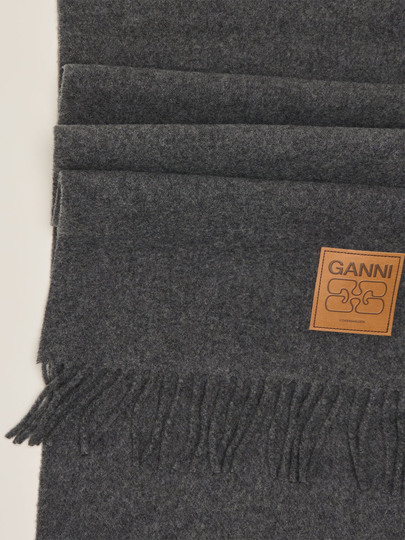 Double Face Wool Scarf Paloma Melange - Image 3
