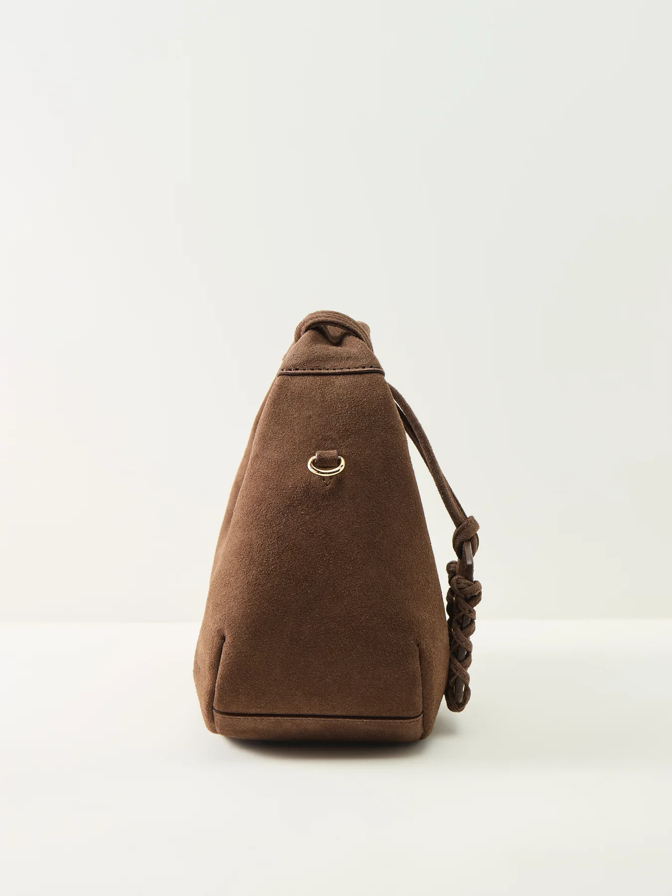 Hobo Mini Recycled Suede Pelinova Brown - Image 4