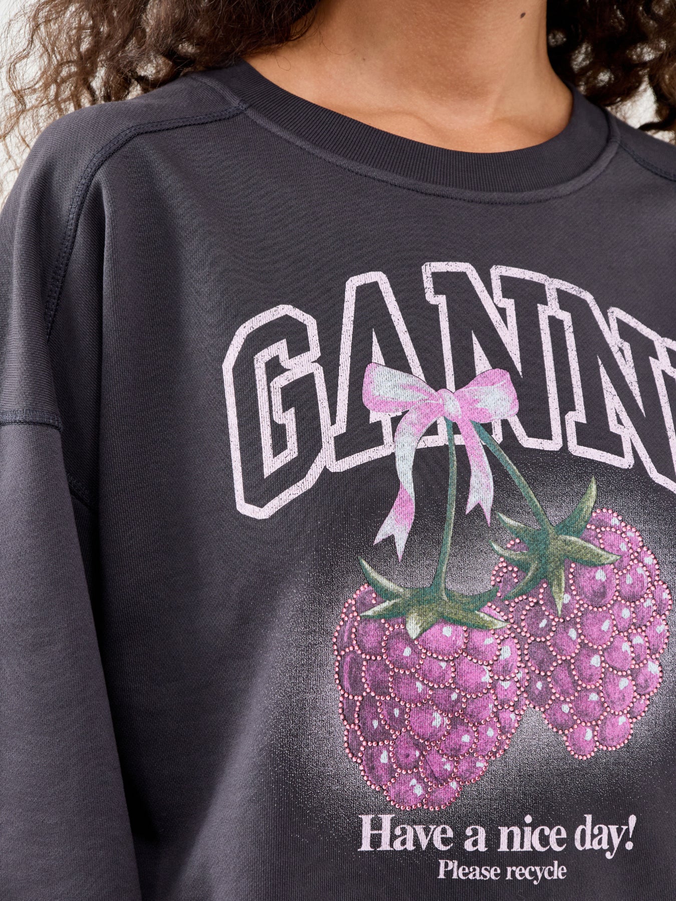 Isoli Crewneck Raspberry Grey - Image 3